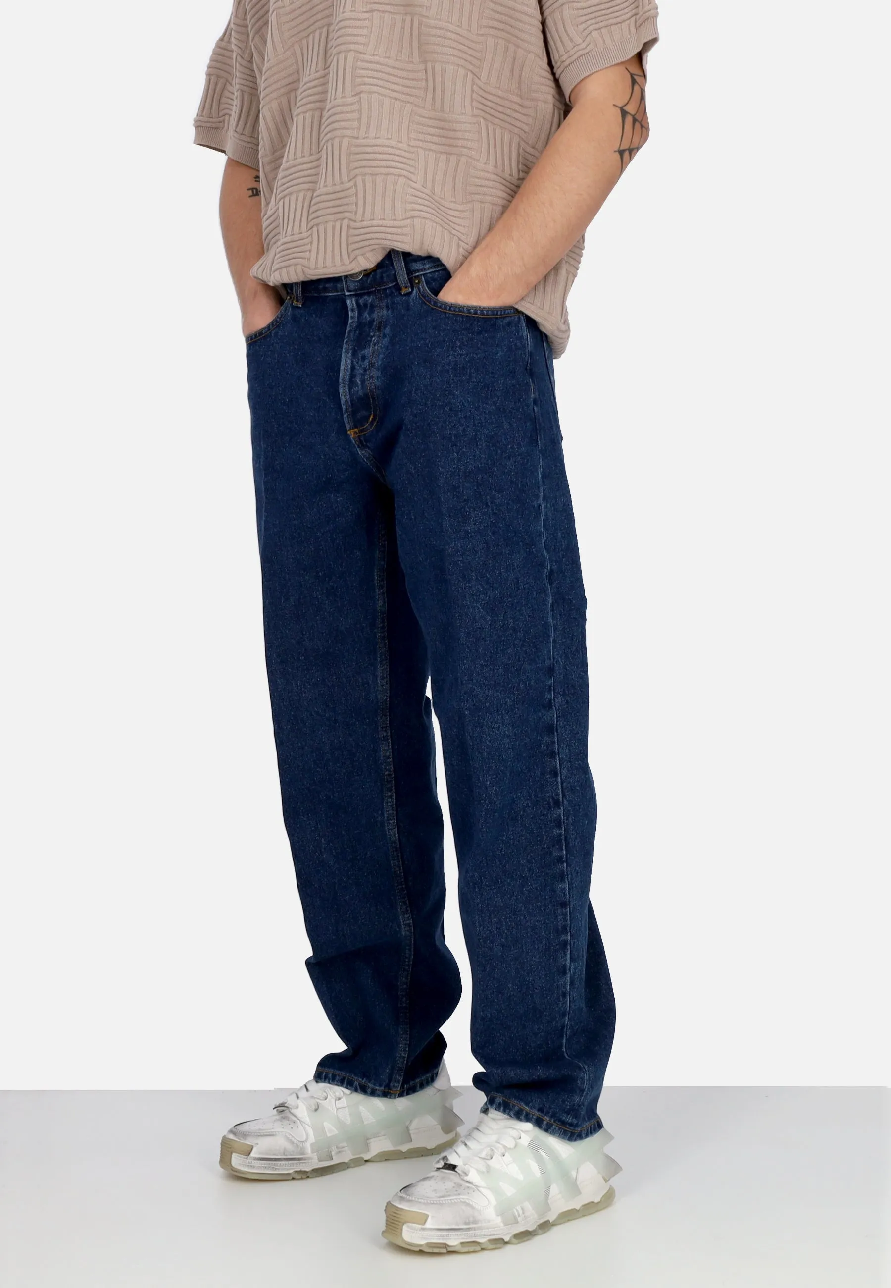 Jeans Uomo Hardwork Denim Stonewash Indigo
