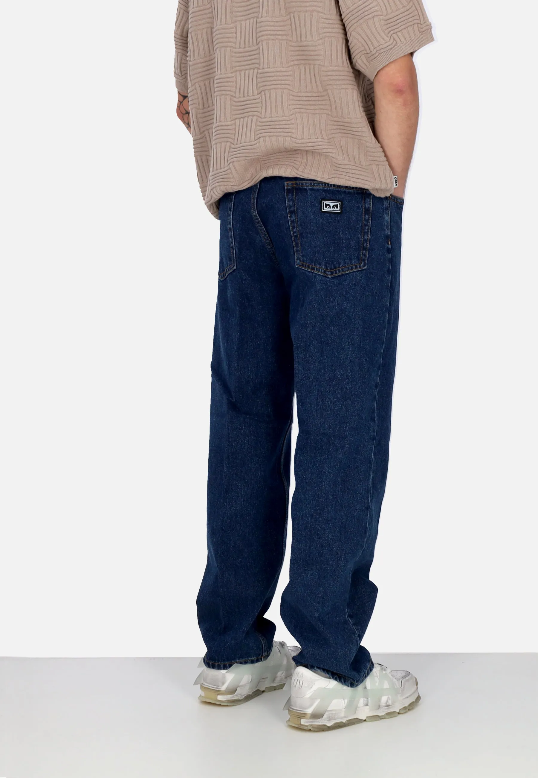 Jeans Uomo Hardwork Denim Stonewash Indigo