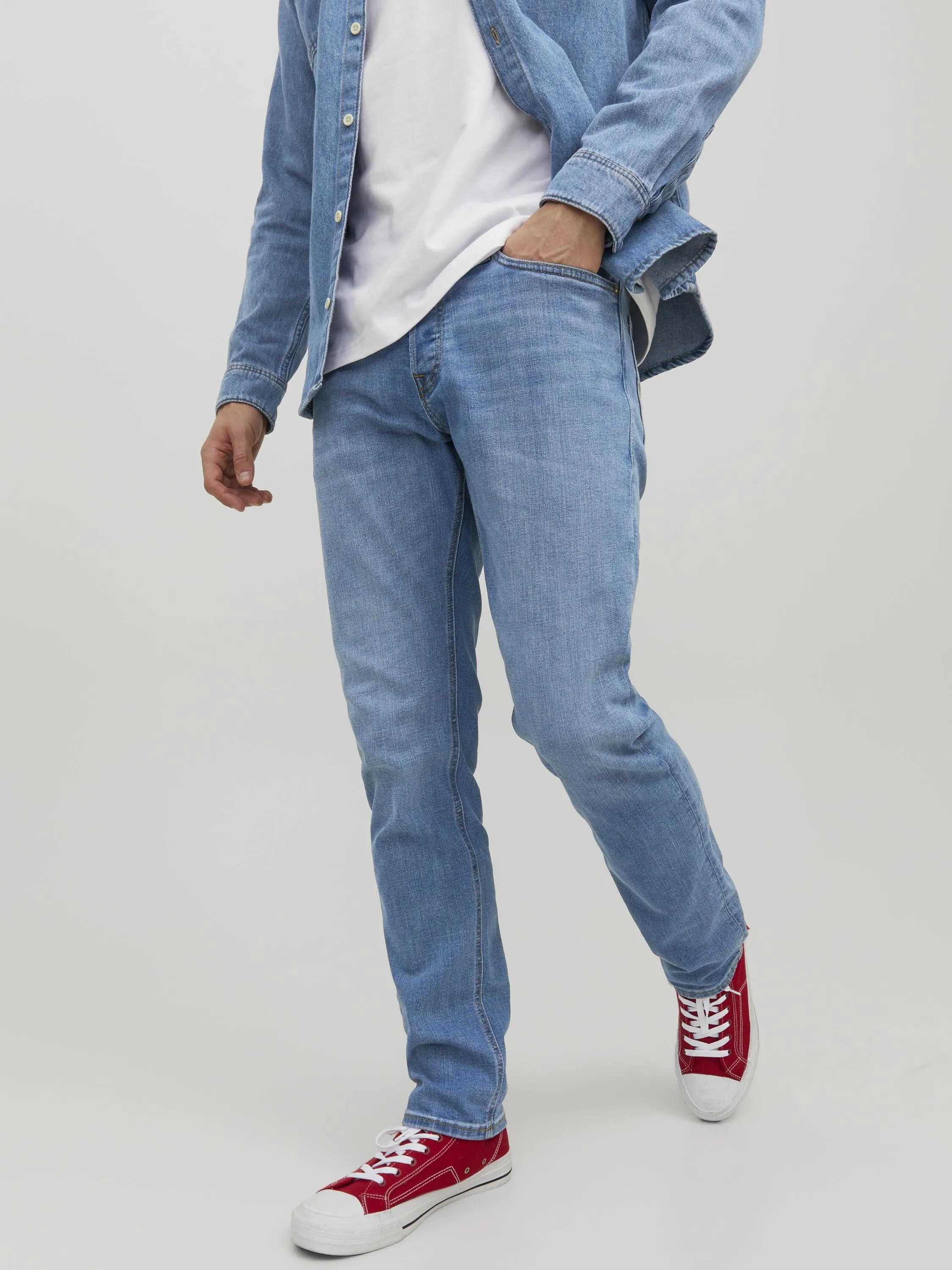 JJITIM ORIGINAL - Jeans a sigaretta