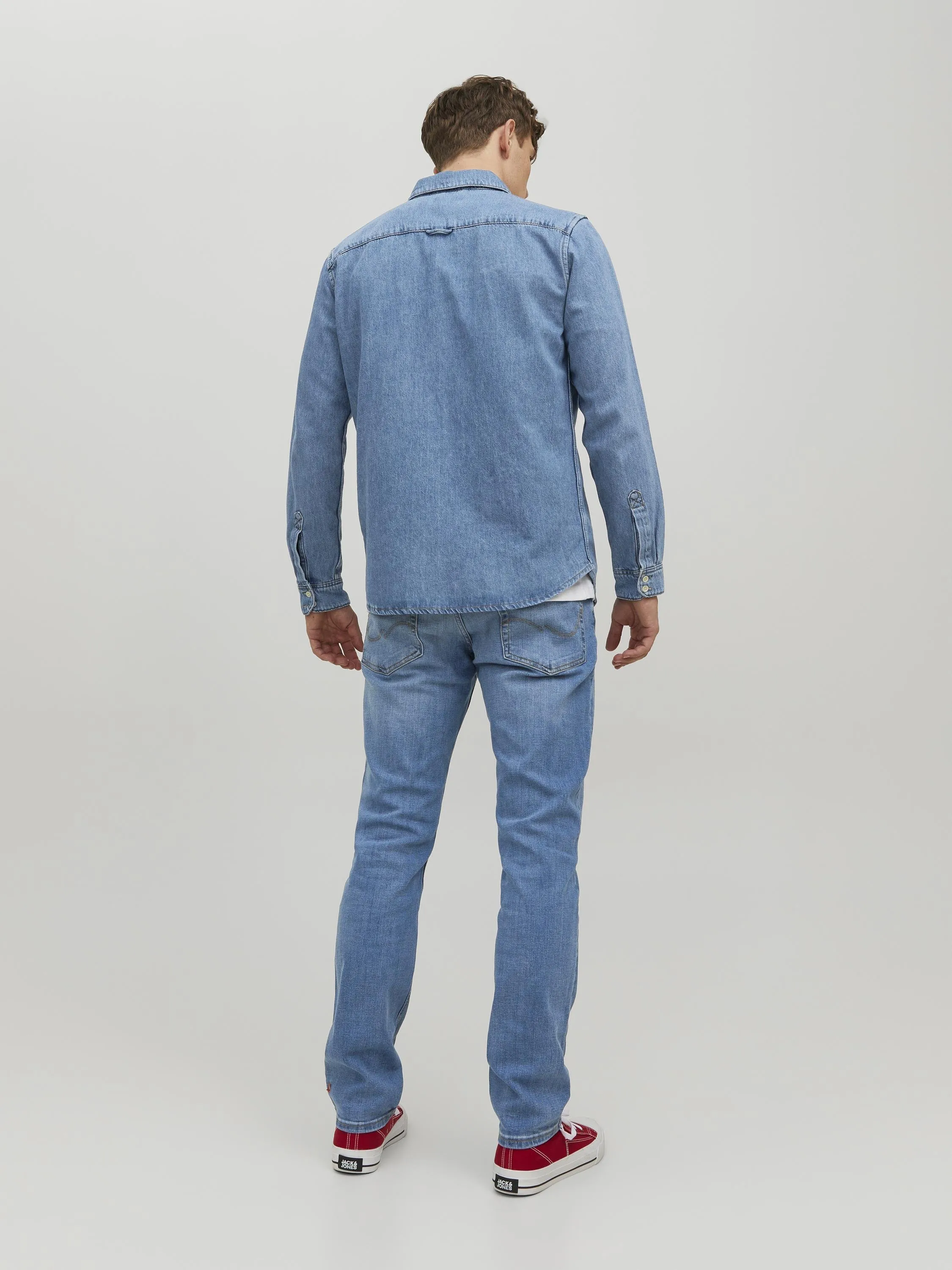 JJITIM ORIGINAL - Jeans a sigaretta
