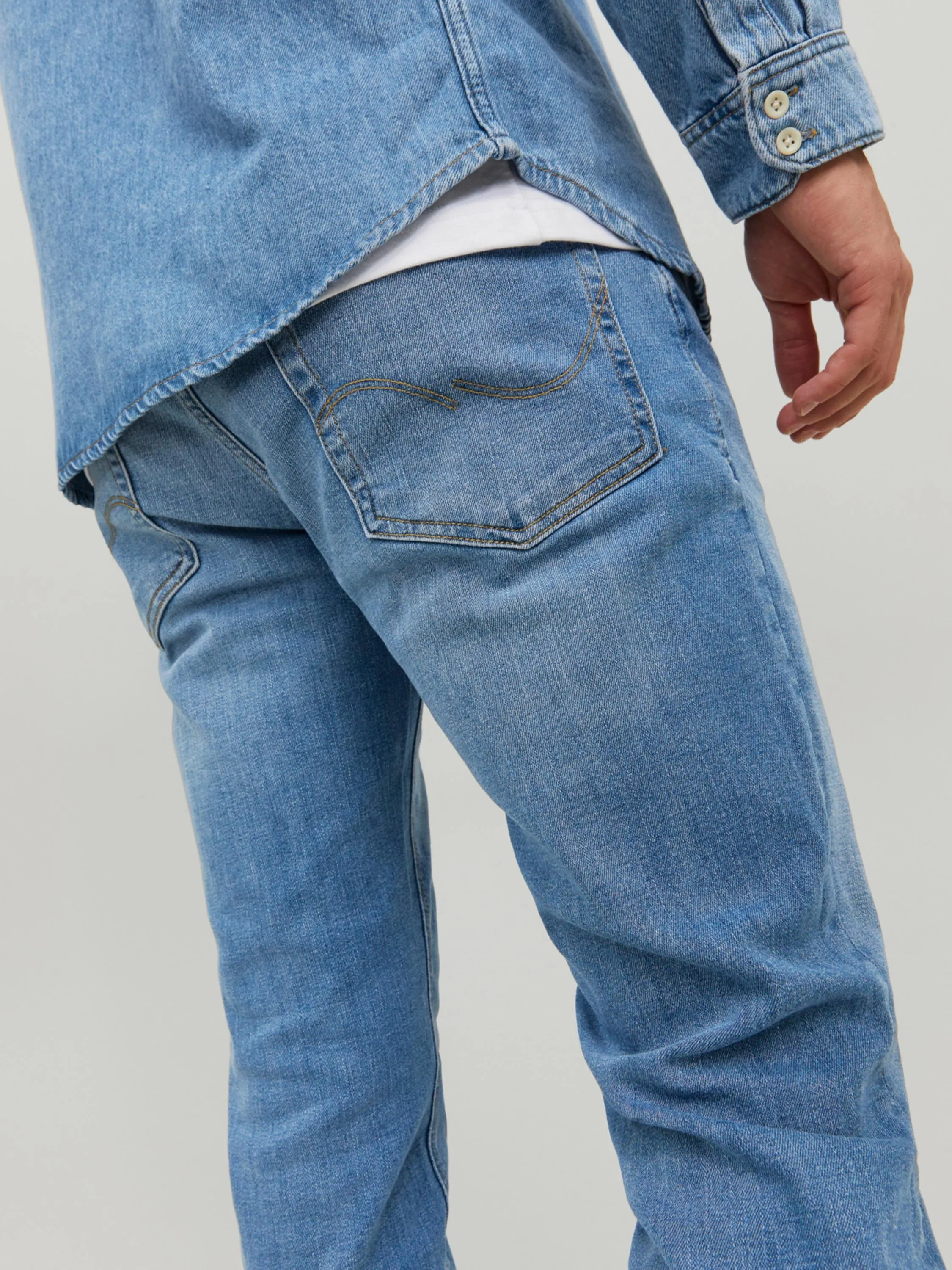JJITIM ORIGINAL - Jeans a sigaretta