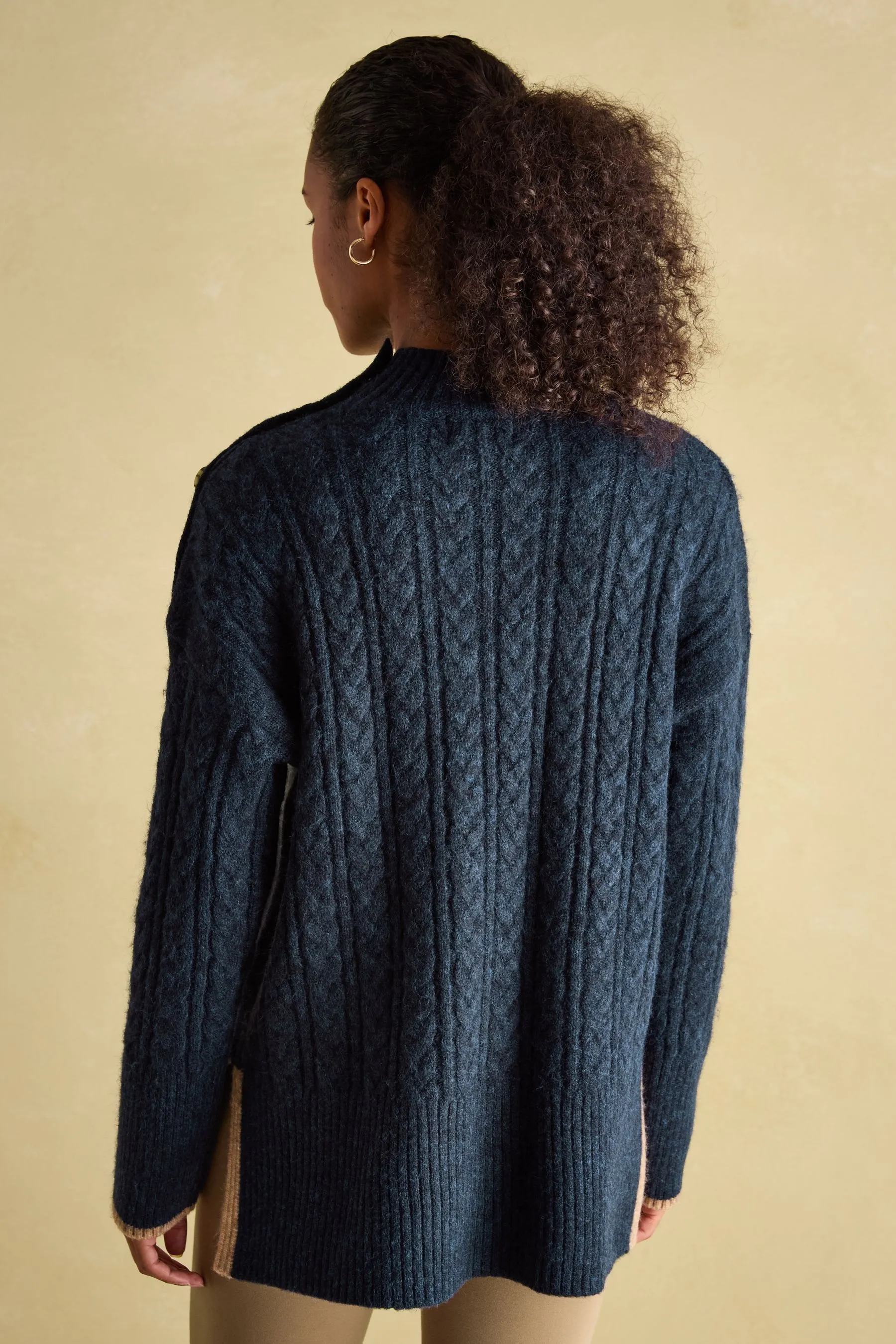 Joules Betsy Button Cavo a spalla Maglione    