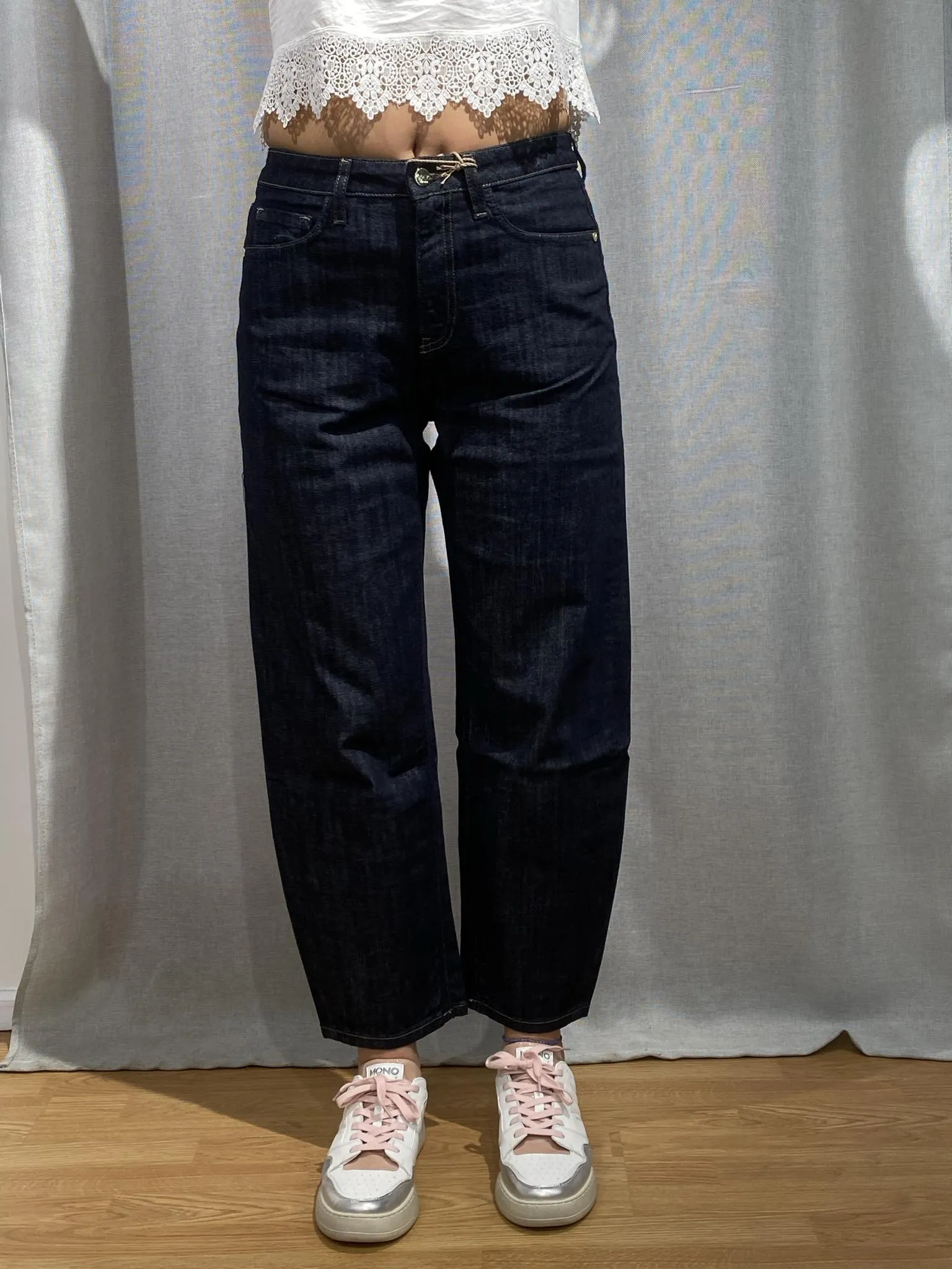 KAOS DENIM jeans donna carota QI6MG036