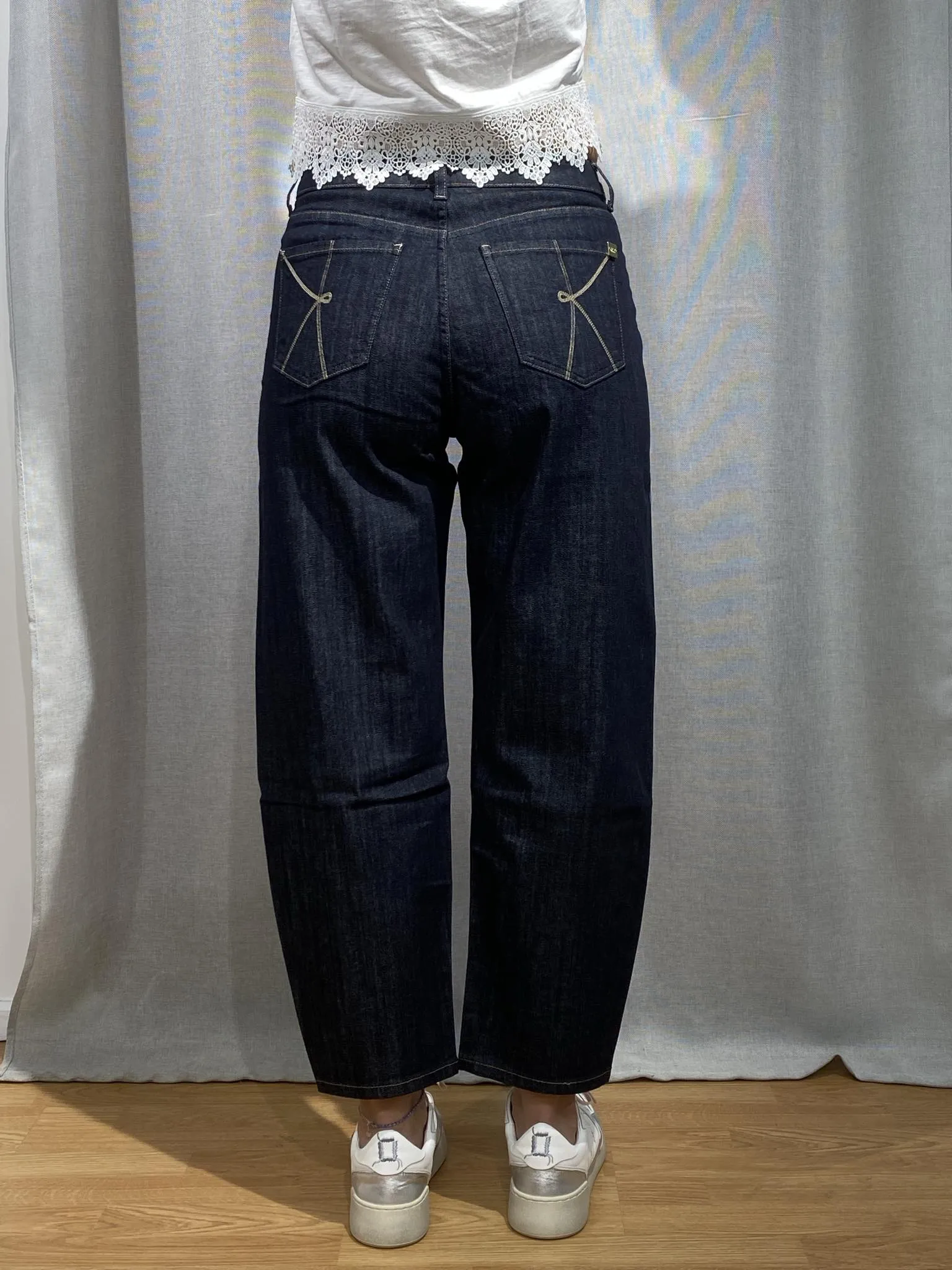 KAOS DENIM jeans donna carota QI6MG036