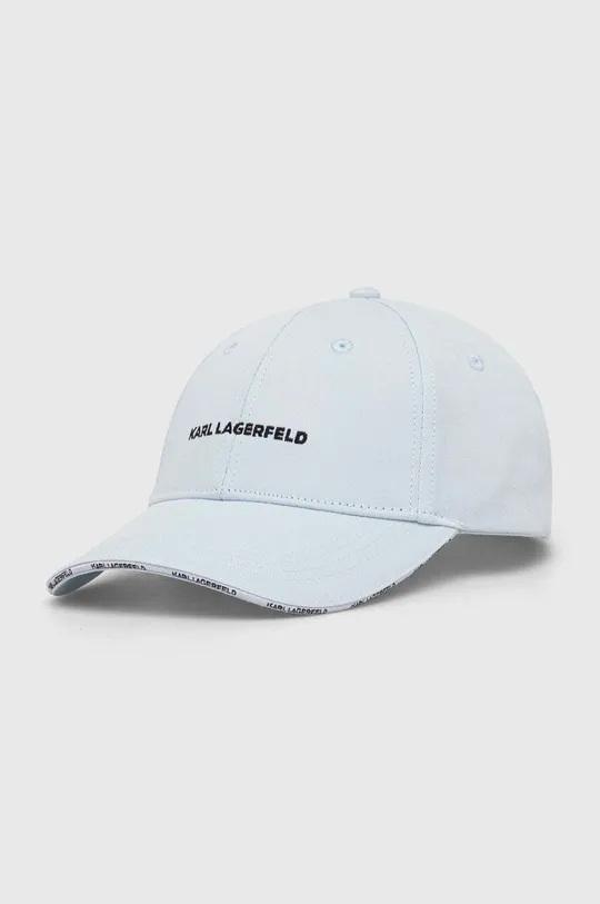Karl Lagerfeld berretto da baseball in cotone