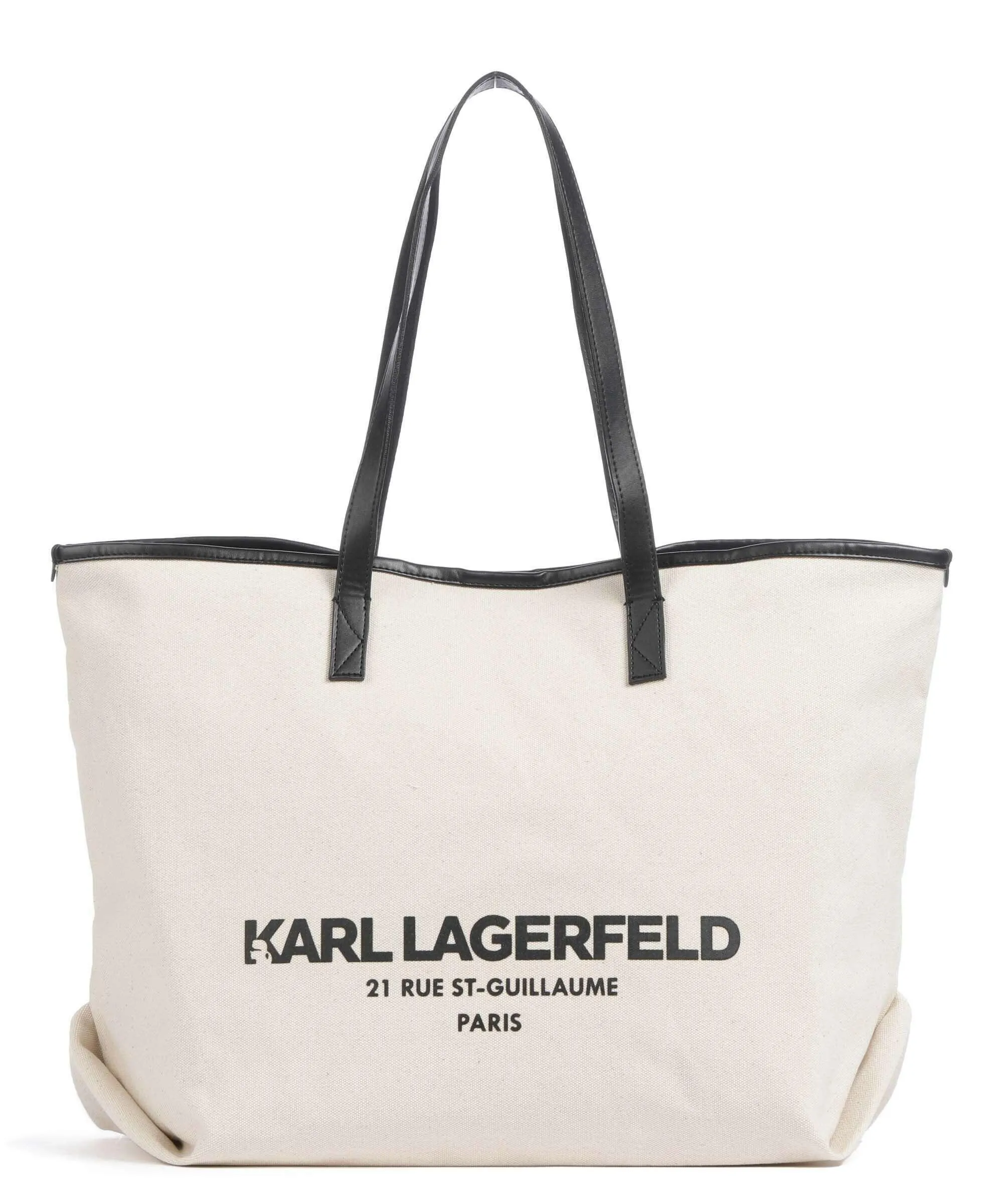  Karl Lagerfeld K/Rue St Guillaume Borsa shopper cotone natura  