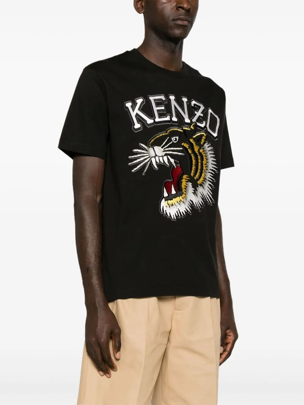 KENZO T-SHIRT VARSITY TIGER