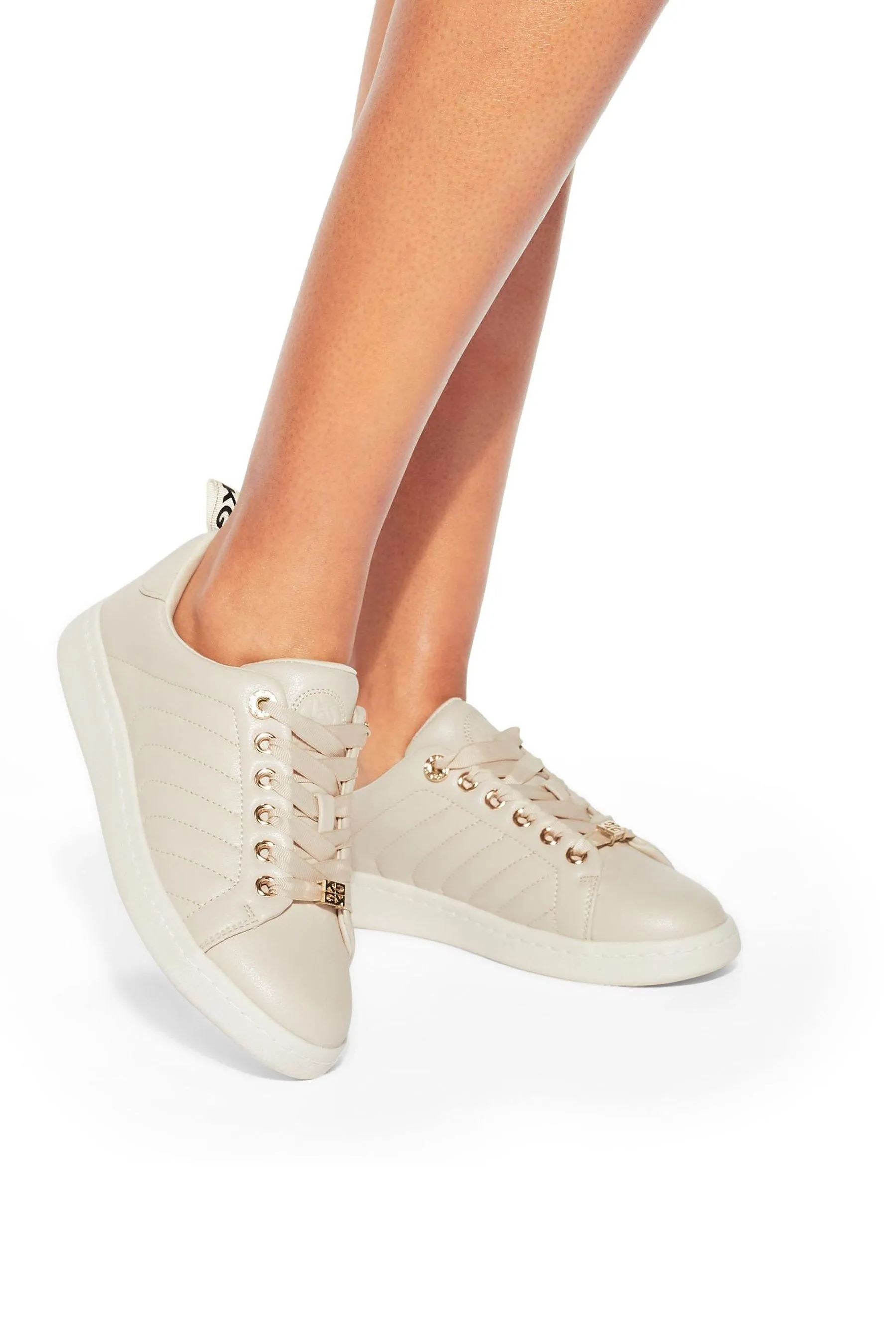 KG Kurt Geiger Rosa - Liza - Scarpe da ginnastica trapuntate