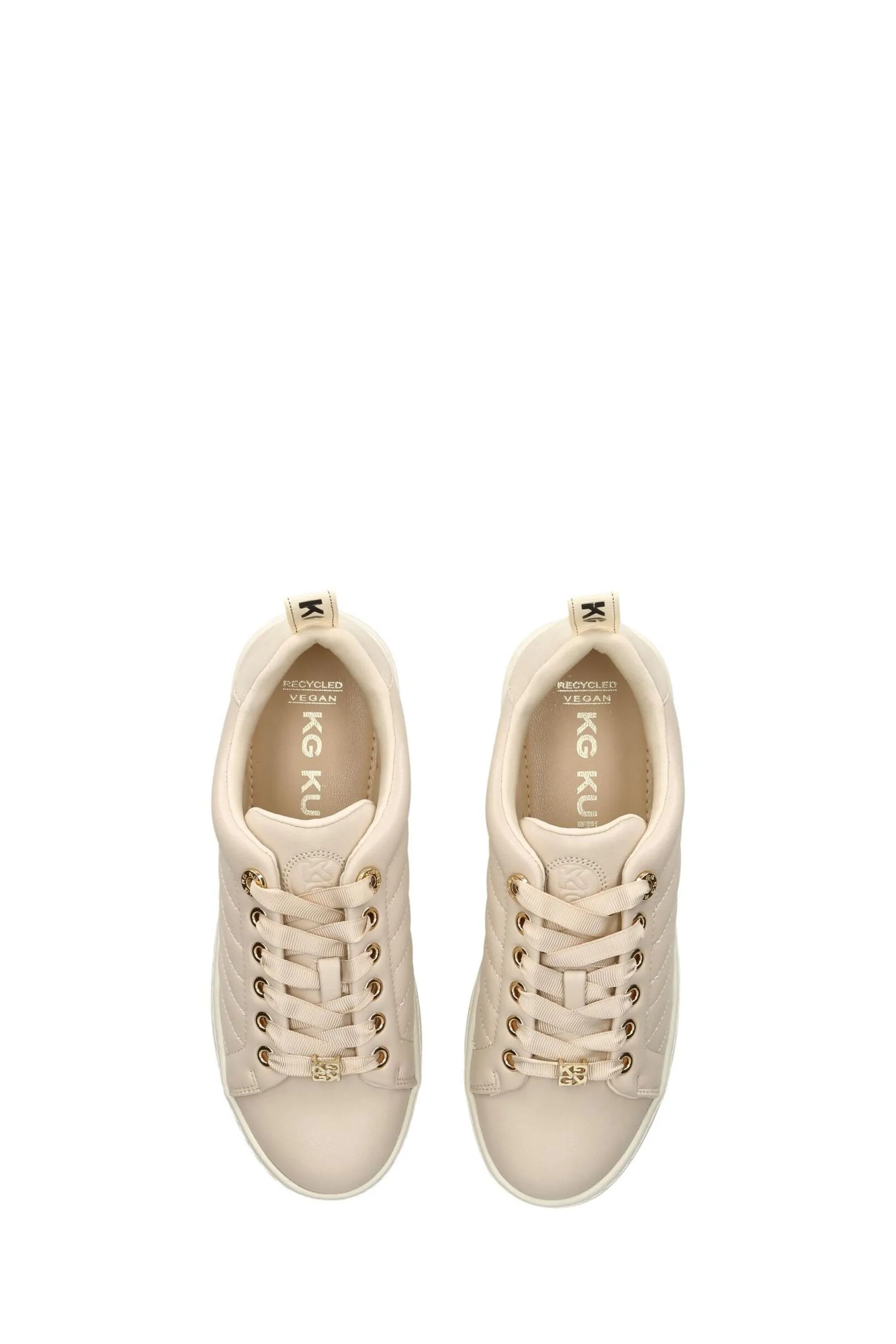 KG Kurt Geiger Rosa - Liza - Scarpe da ginnastica trapuntate