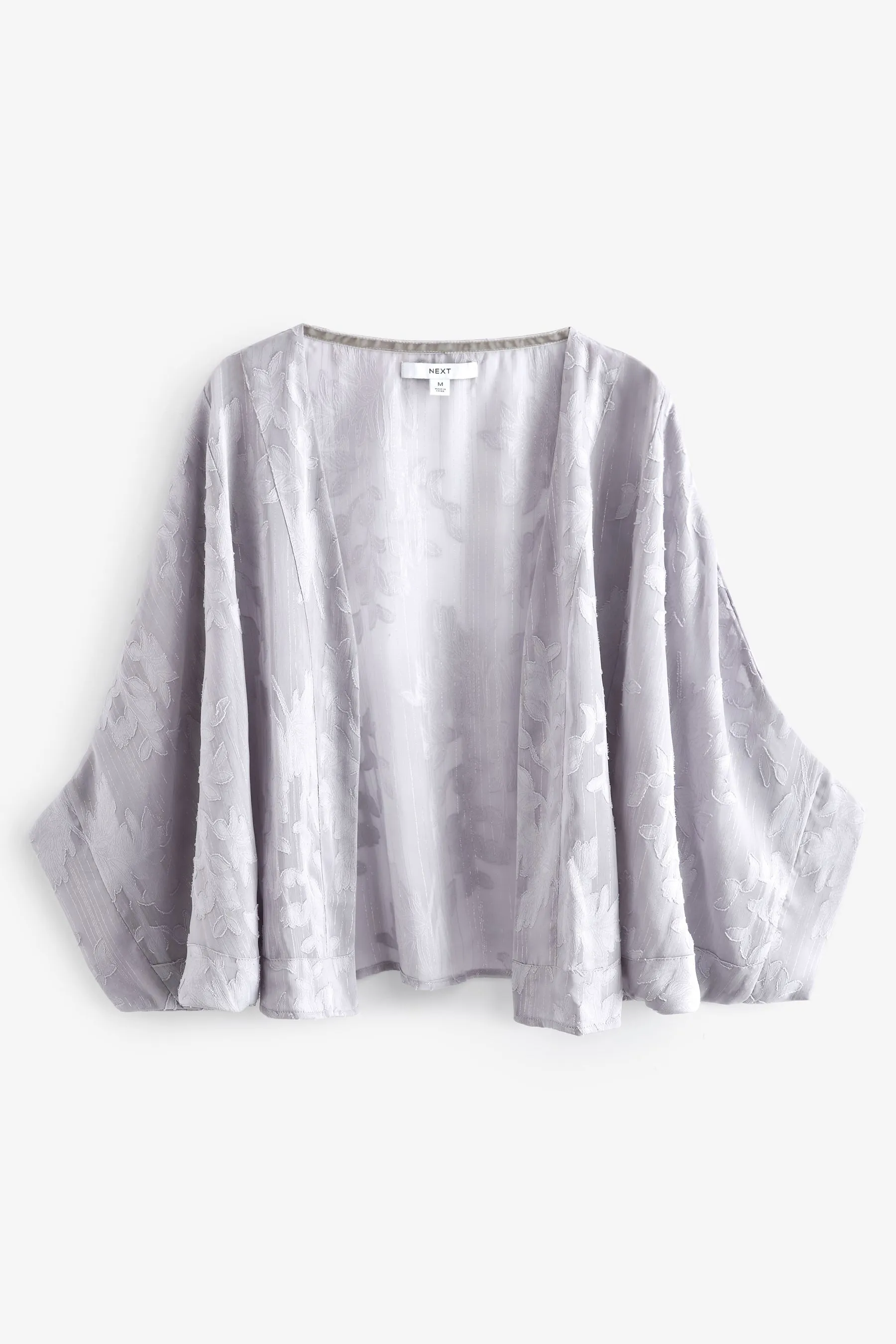 Kimono ricamato trasparente