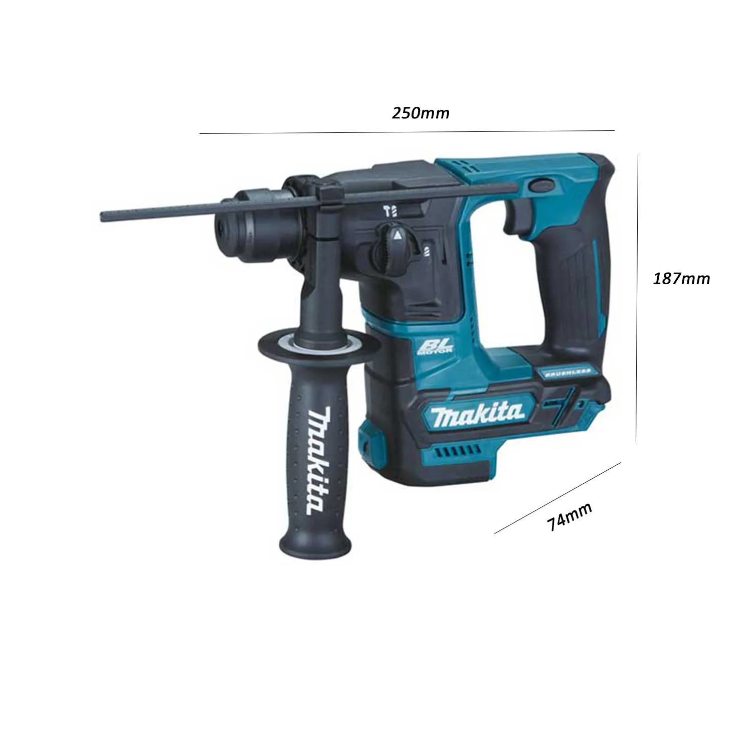 Kit Makita Clx235smj tasselatore + avvitatore + 2 batterie 12v 4amp+ carica batterie + valigetta
