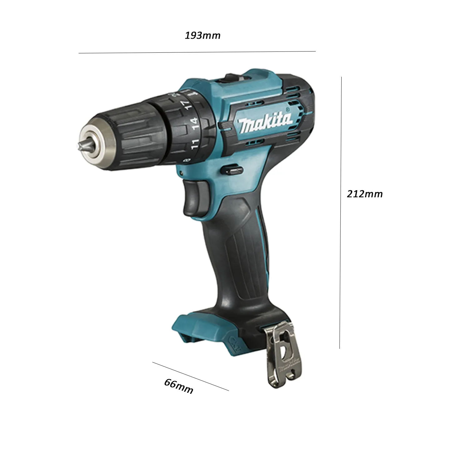 Kit Makita Clx235smj tasselatore + avvitatore + 2 batterie 12v 4amp+ carica batterie + valigetta