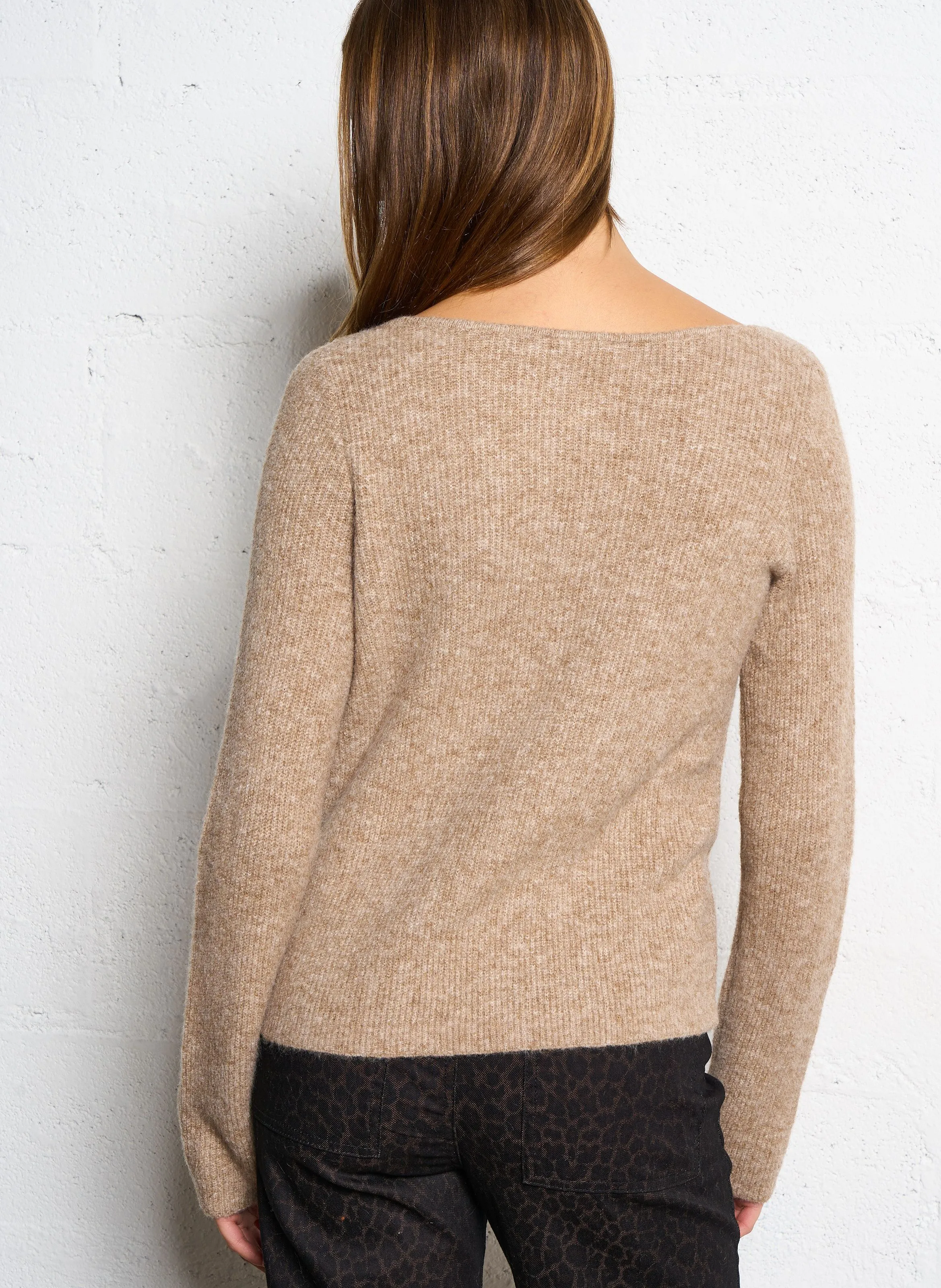  LA PETITE ETOILE   MILA - Maglione dritto scollo tondo | Beige