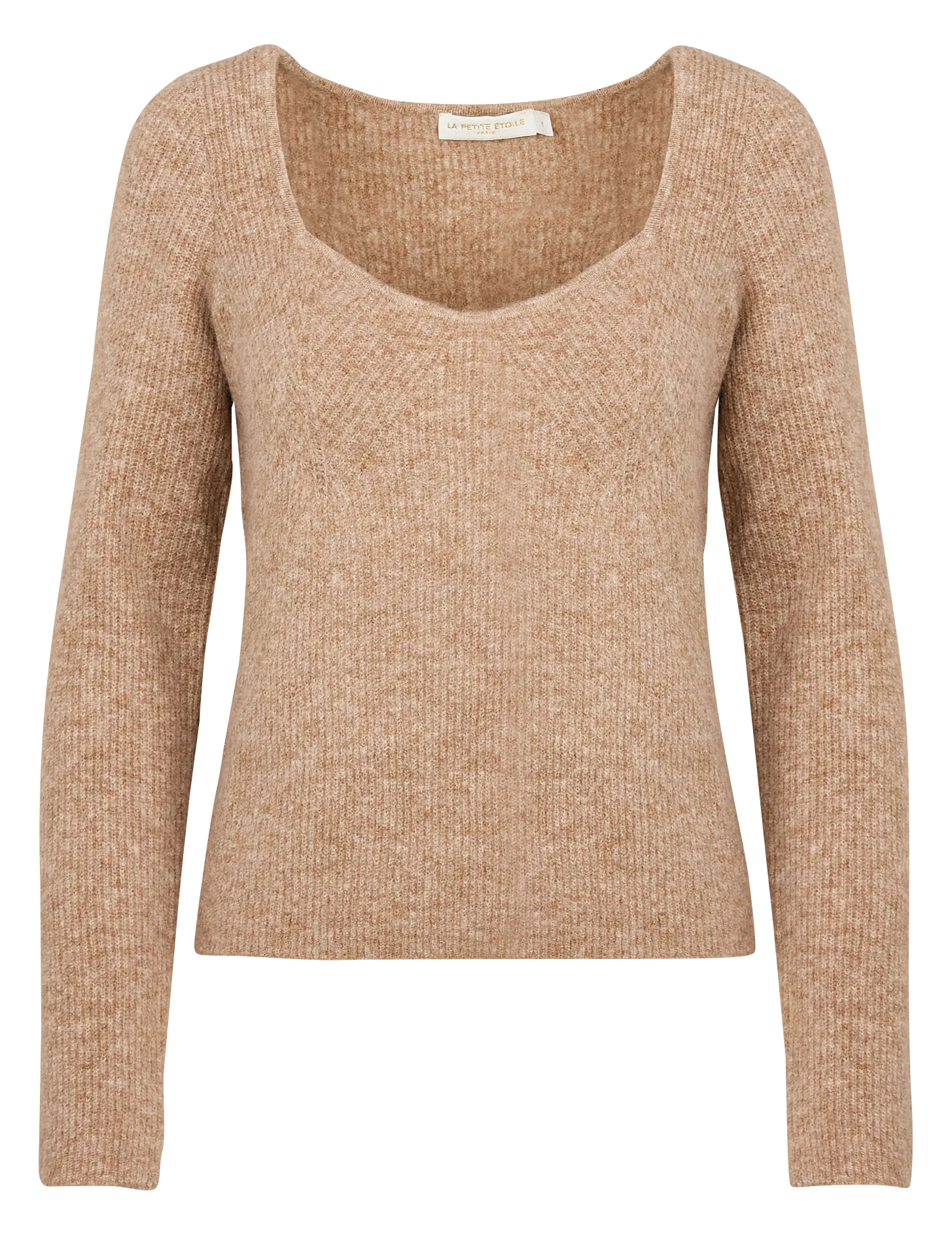  LA PETITE ETOILE   MILA - Maglione dritto scollo tondo | Beige