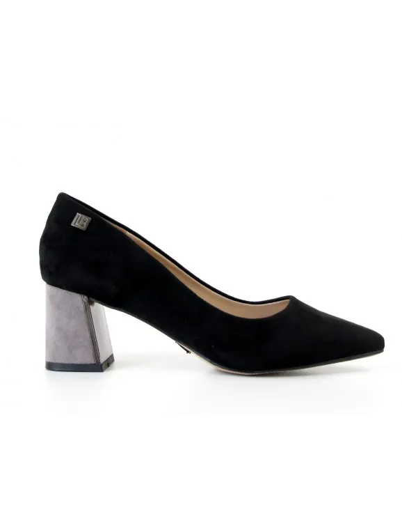 Laura biagiotti decollete nero grigio  