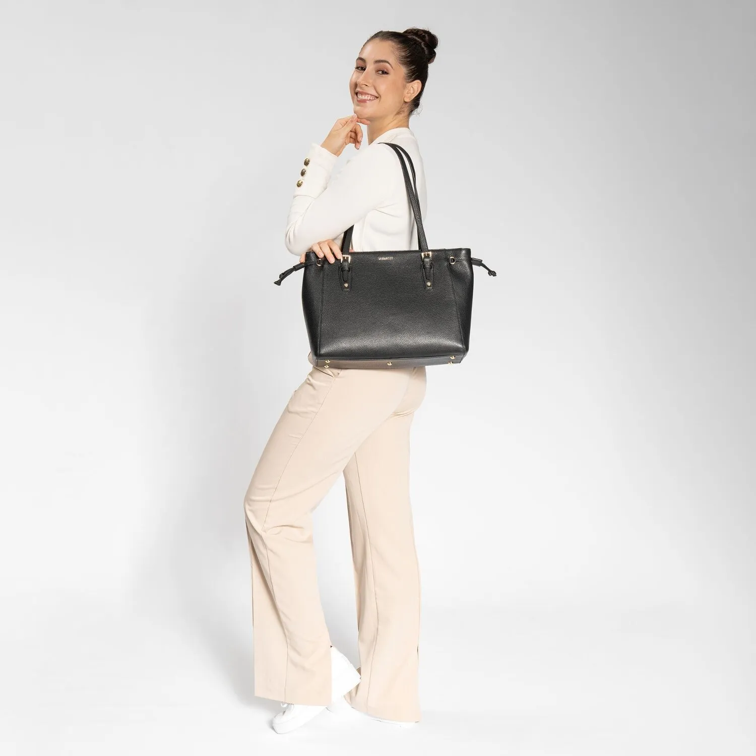 Lazarotti Bologna Leather Borsa shopper Pelle 36 cm