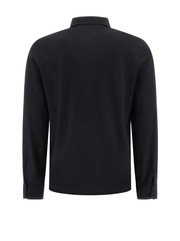 Long-sleeved cotton shirt