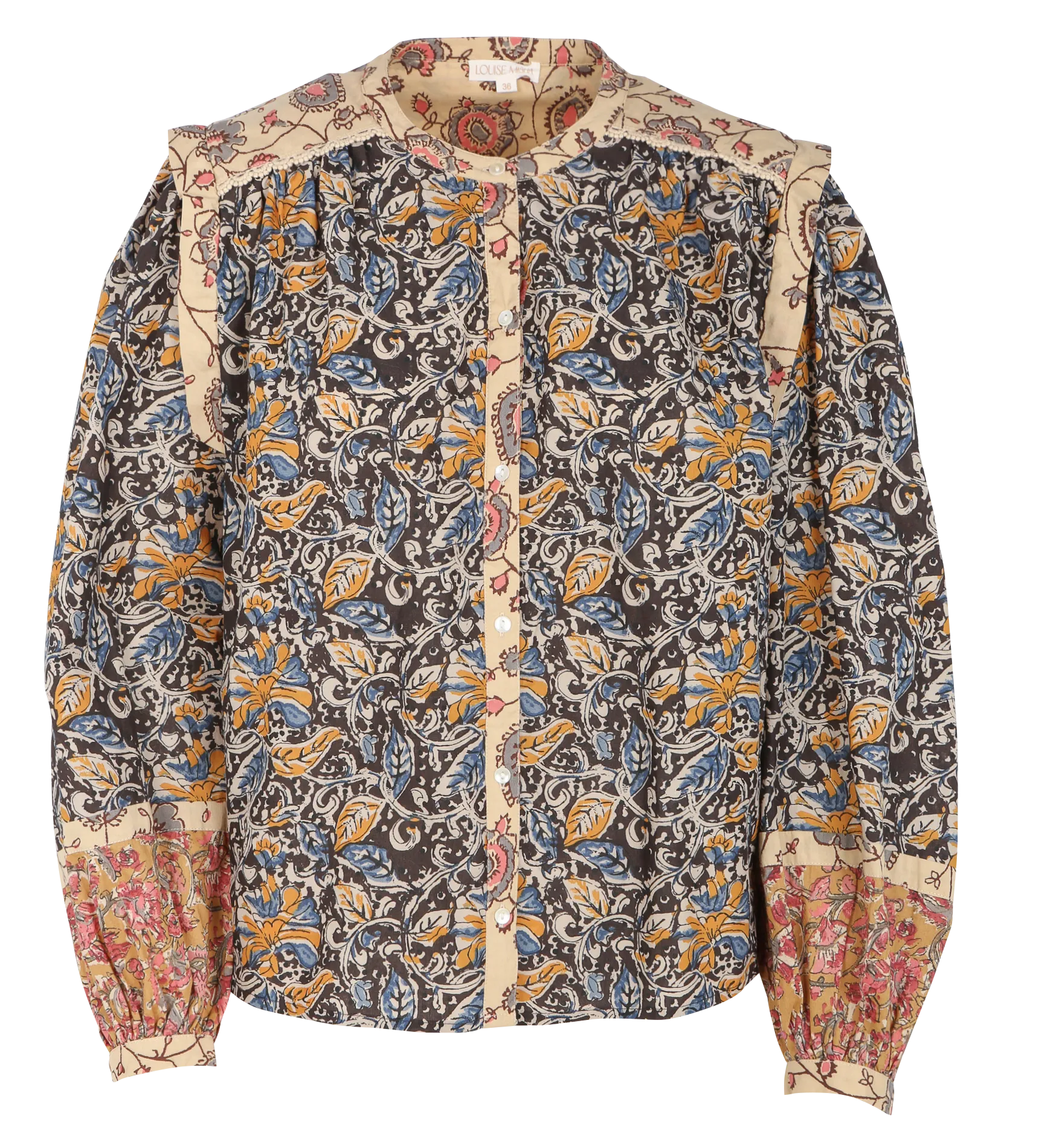  LOUISE MISHA   JANE - Camicia dritta stampata in cotone bio | Multicolore