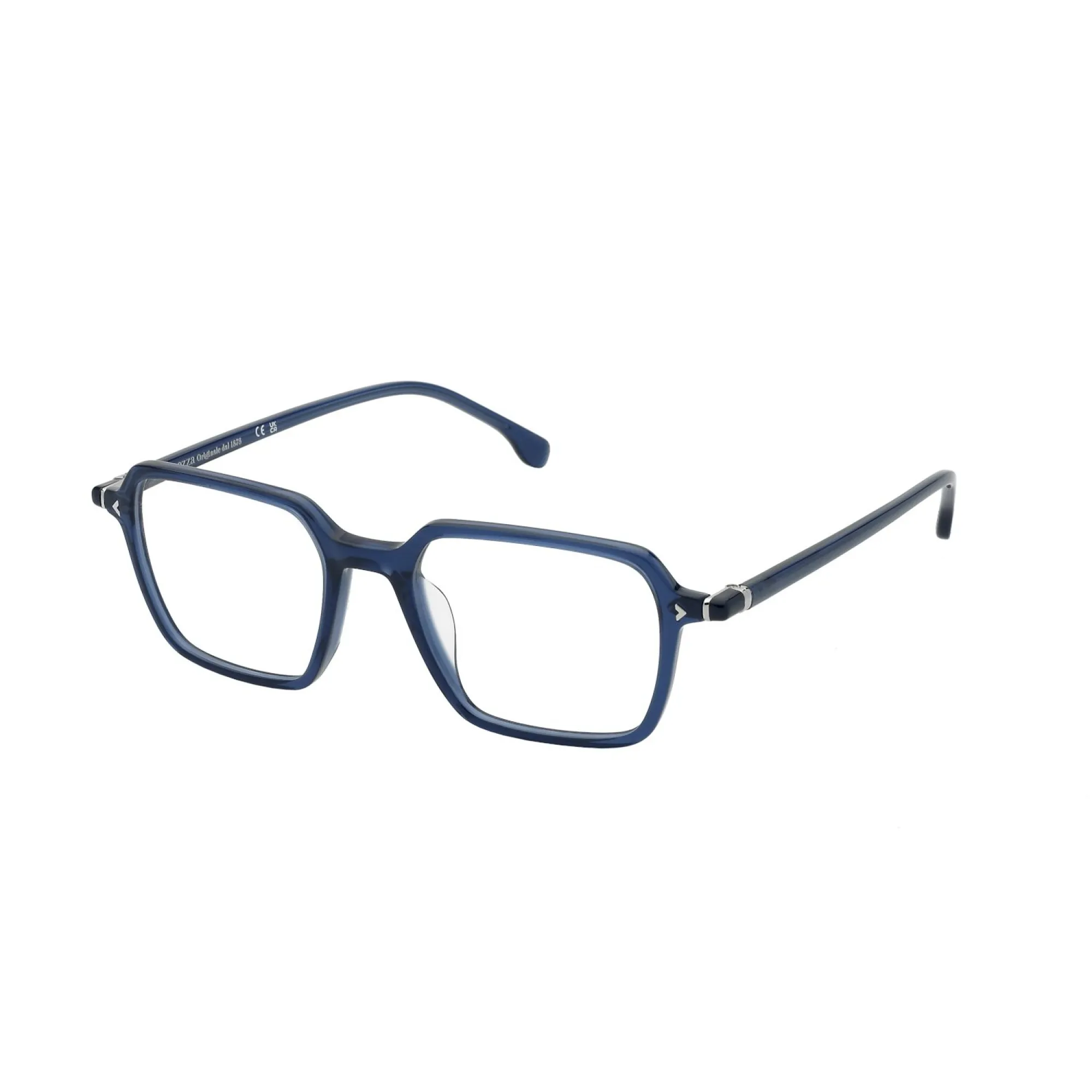   Lozza VL4351 - 0T31 Blu Trasparente | Occhiale Da Vista Uomo 