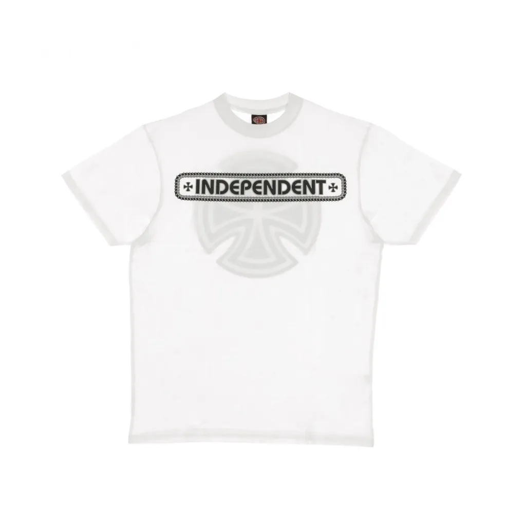 MAGLIETTA REBAR CROSS TEE WHITE