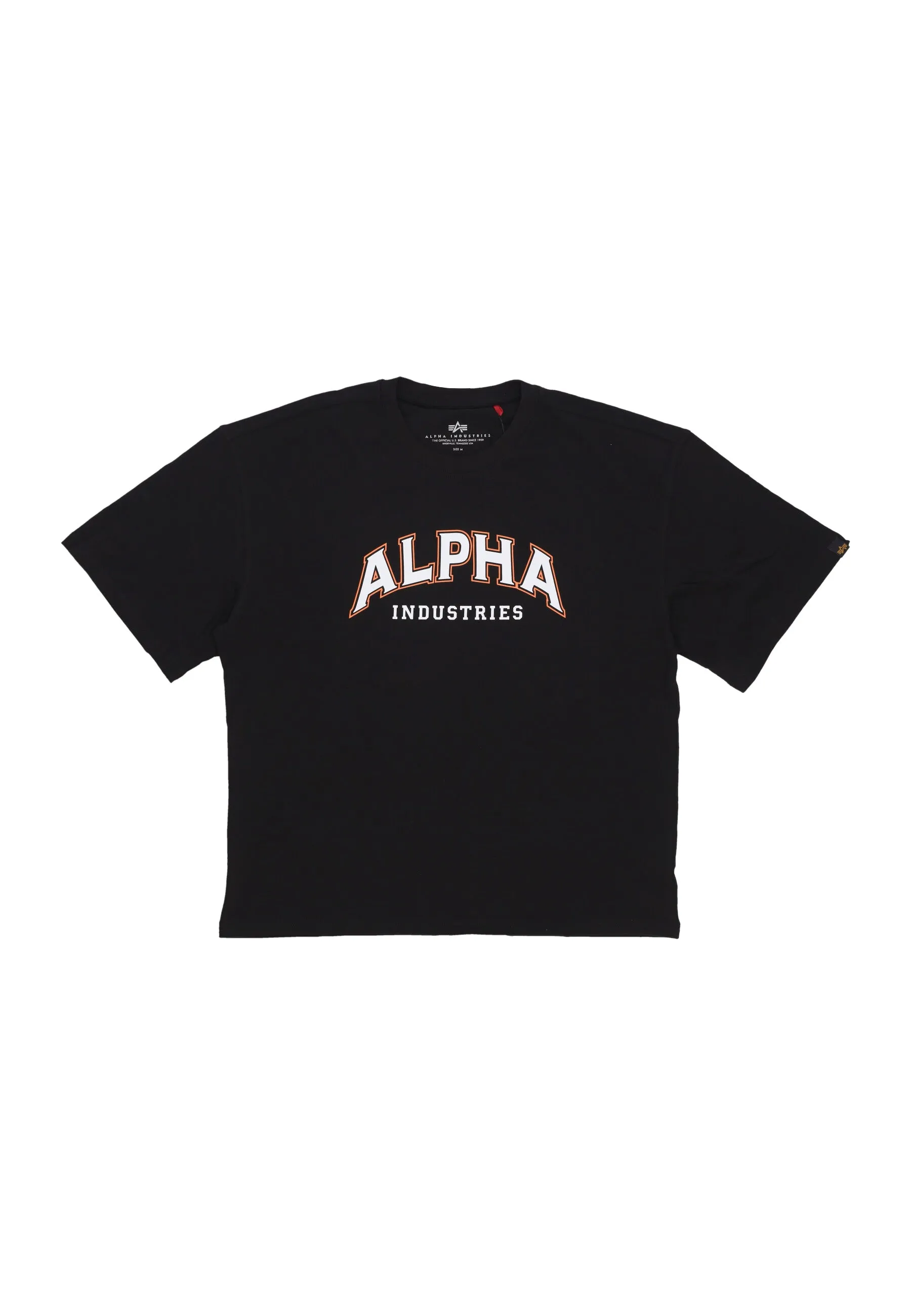 Maglietta Uomo College Tee Black
