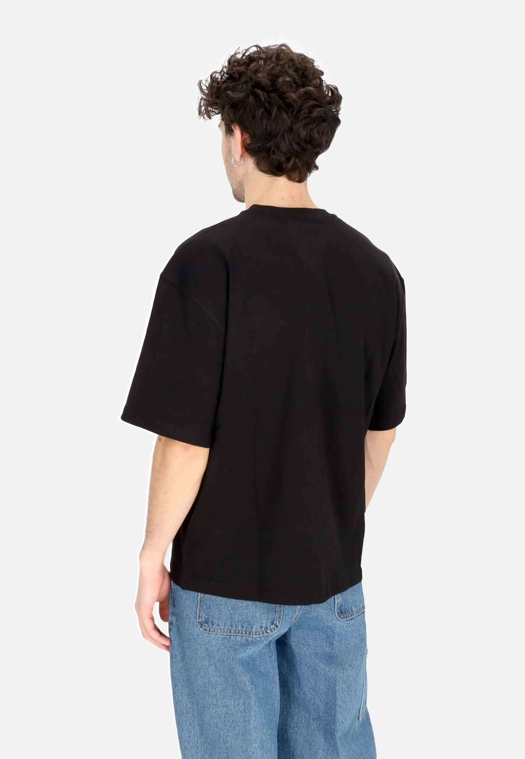 Maglietta Uomo College Tee Black