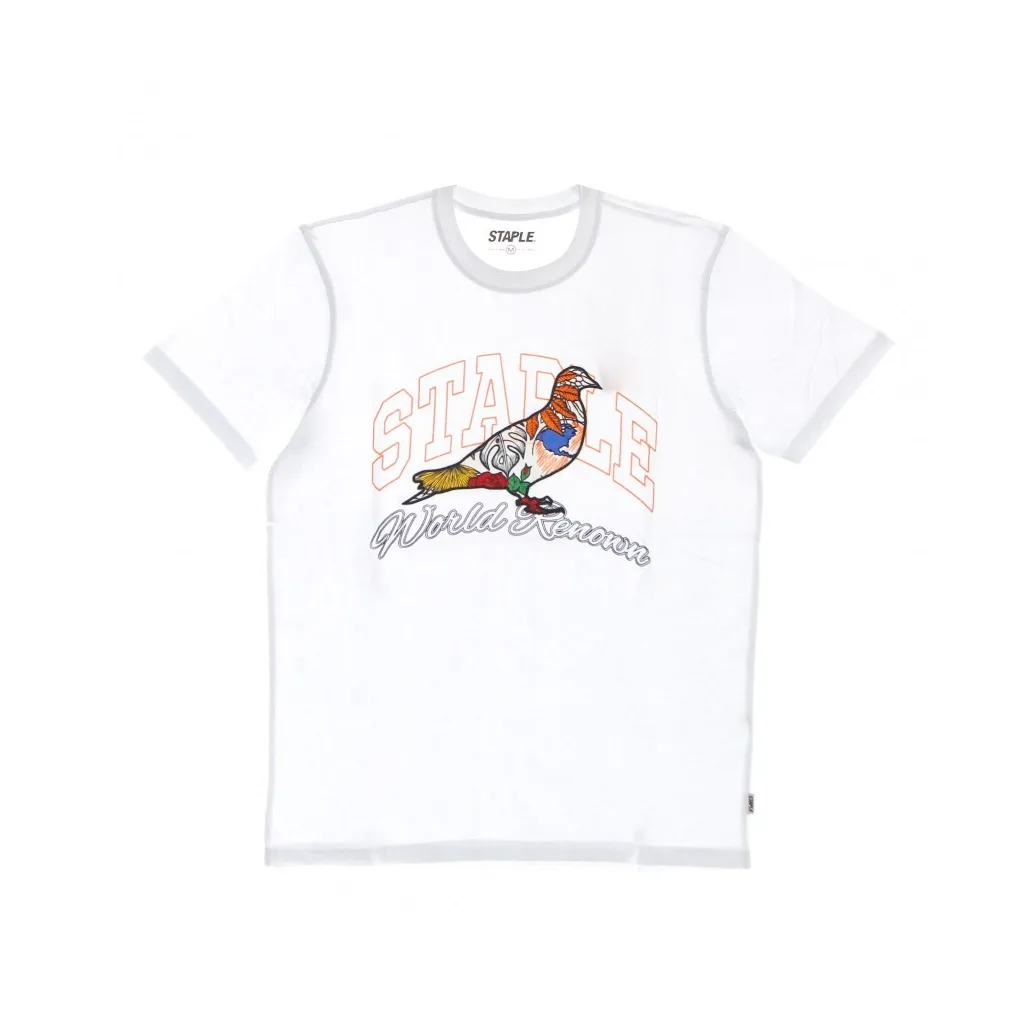 maglietta uomo cypress logo tee WHITE
