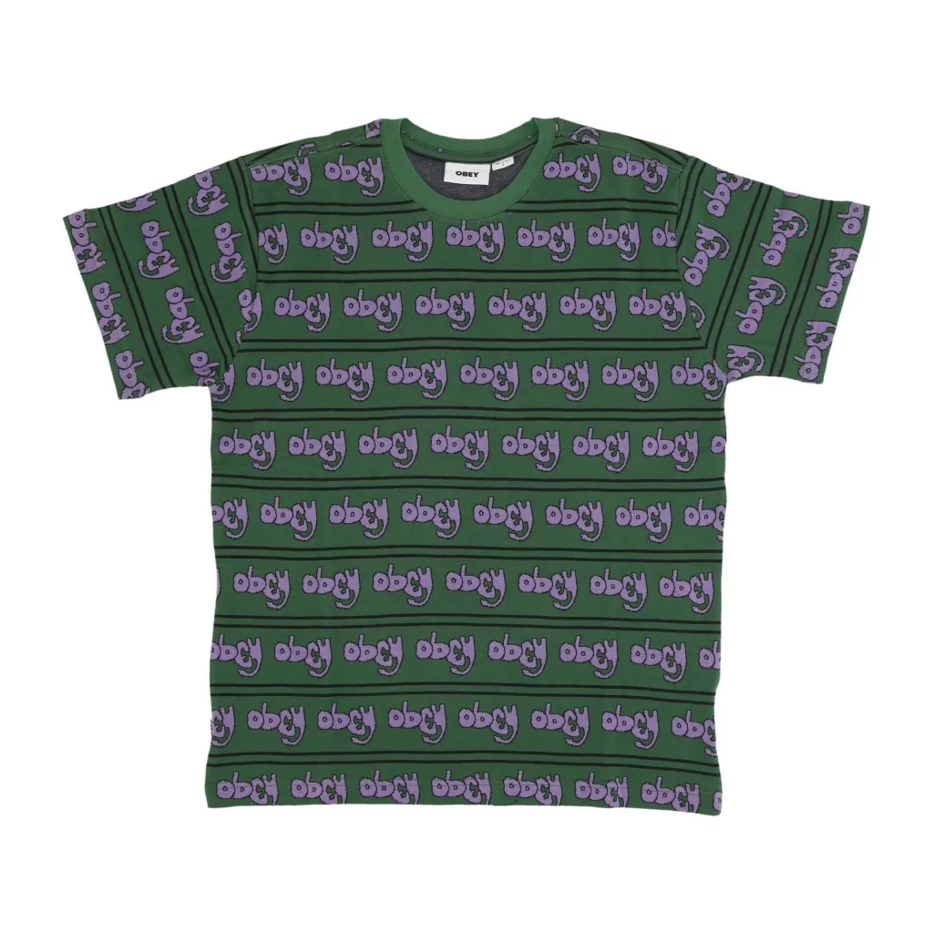 maglietta uomo depiction jacquard tee PALM LEAF MULTI