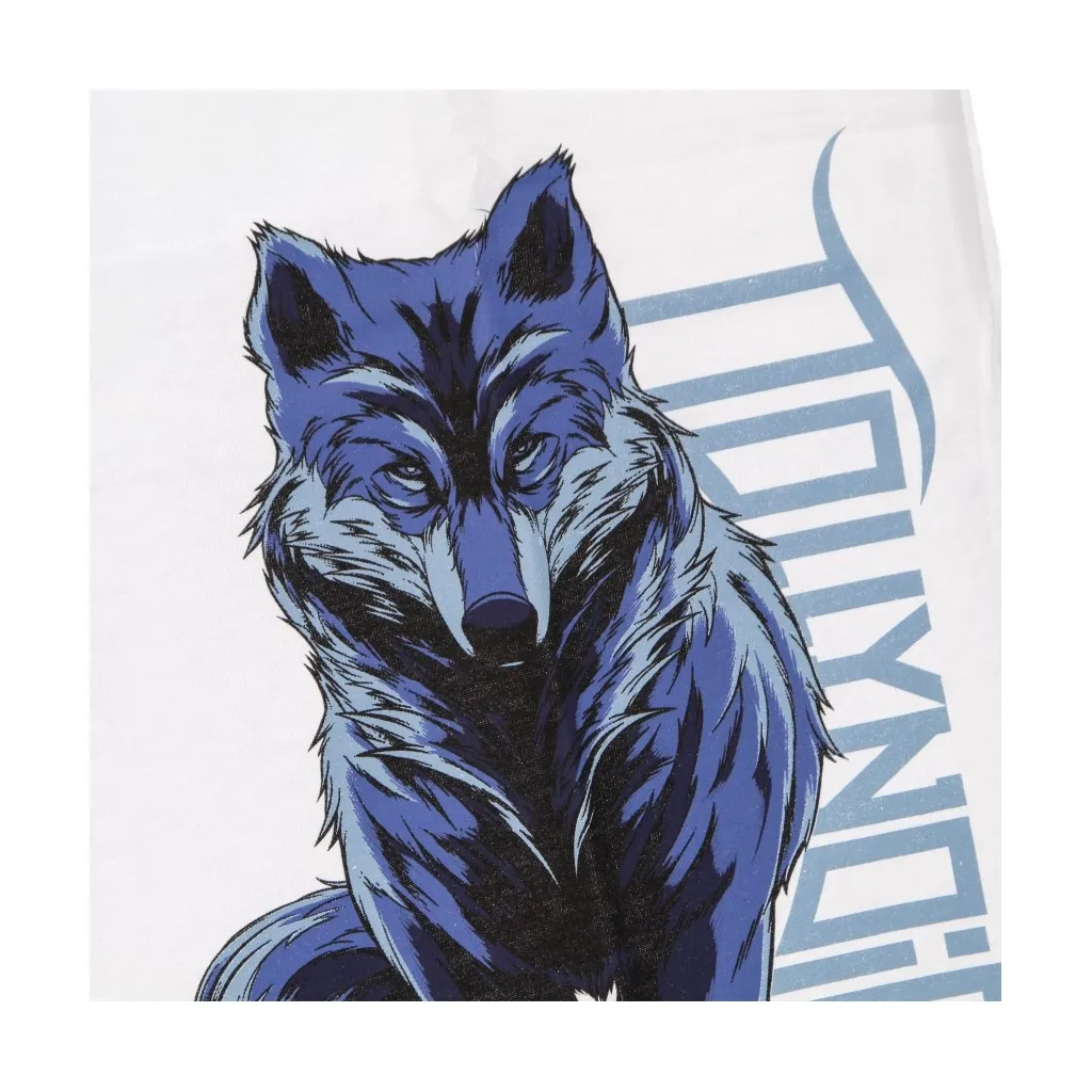 maglietta uomo lupo tee WHITE
