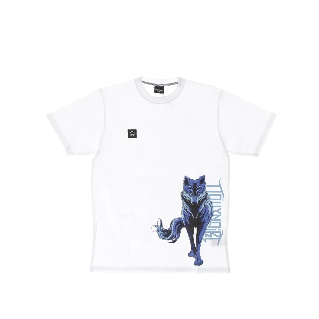 maglietta uomo lupo tee WHITE