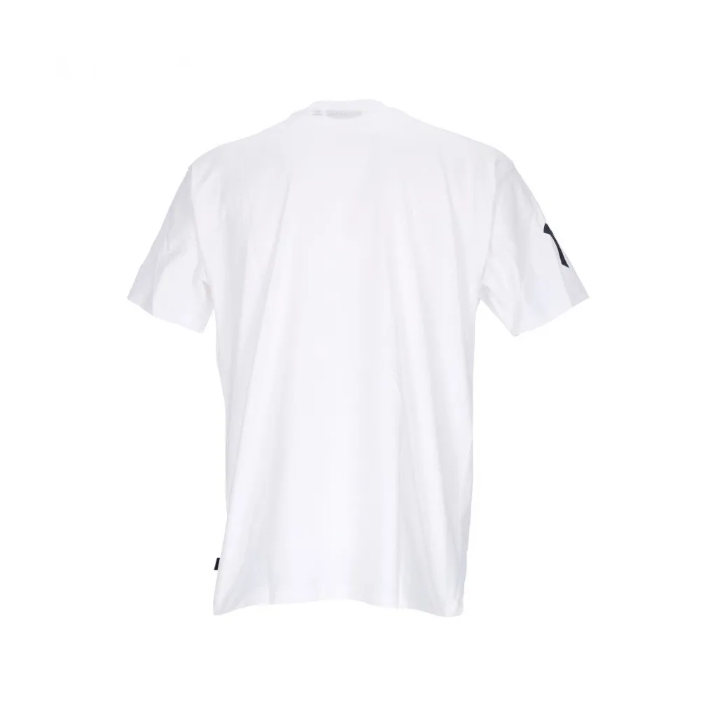 maglietta uomo mlb washed pack wordmark oversize tee neyyan WHITE