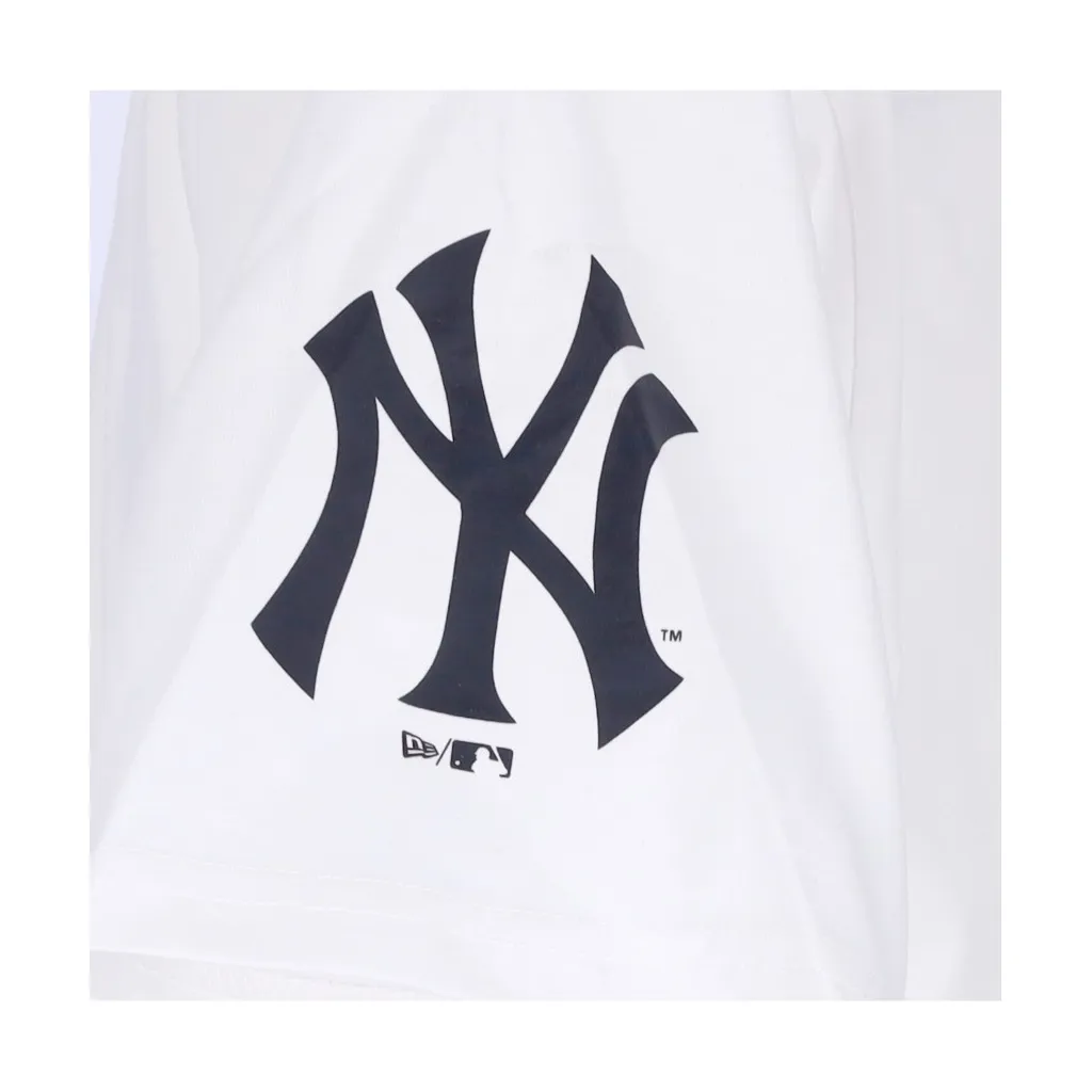 maglietta uomo mlb washed pack wordmark oversize tee neyyan WHITE