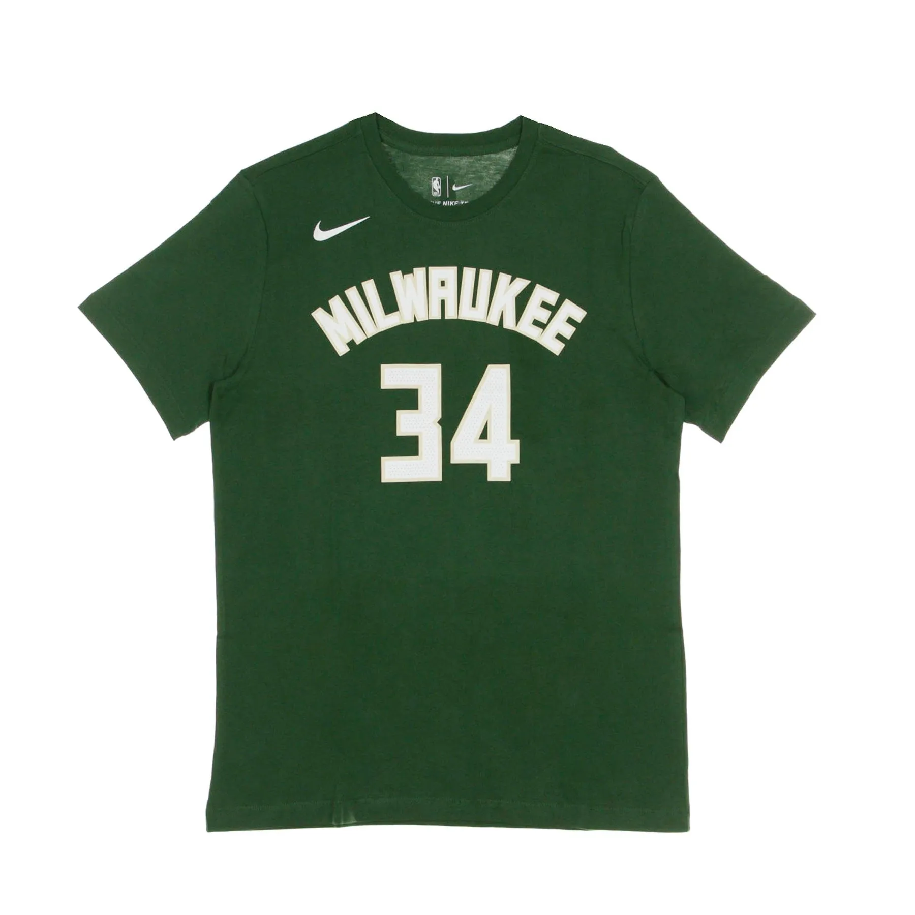 Maglietta Uomo Nba Tee No 34 Giannis Antetokounmpo Milbuc Fir