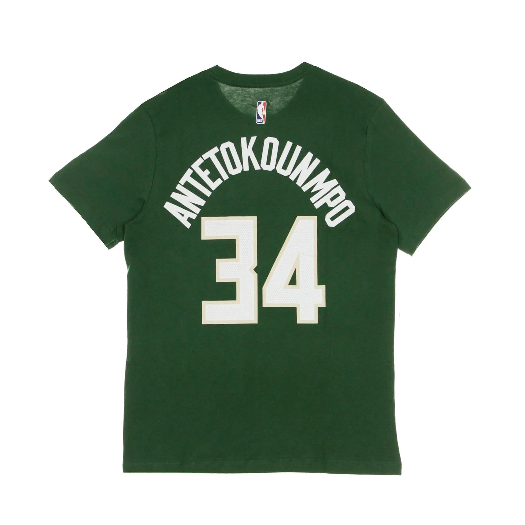 Maglietta Uomo Nba Tee No 34 Giannis Antetokounmpo Milbuc Fir