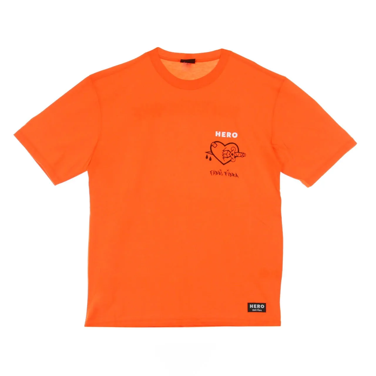 Maglietta Uomo Tee Fucktheromance X Fabri Fibra Orange