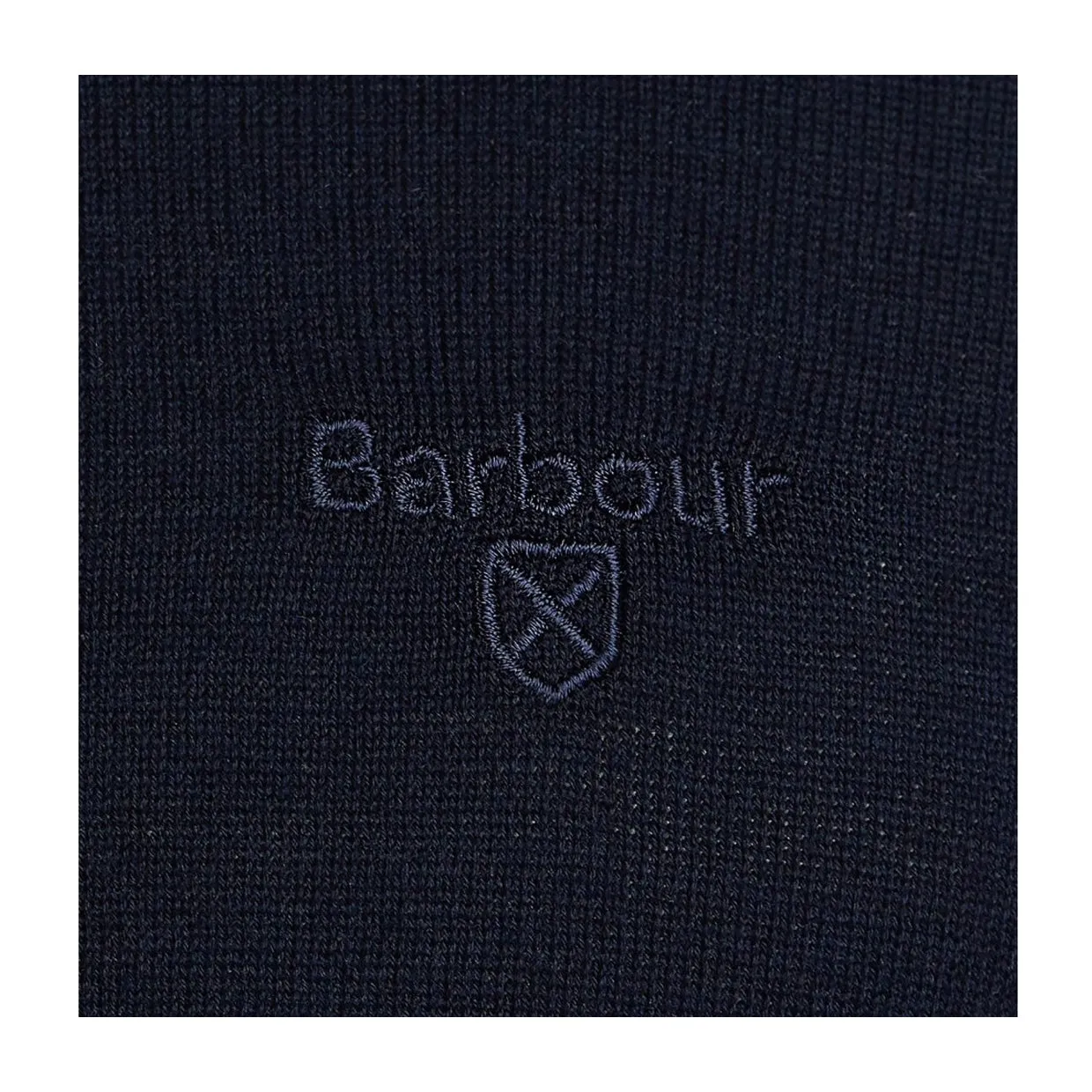 Maglione Barbour Cotone Leggero Blu Navy