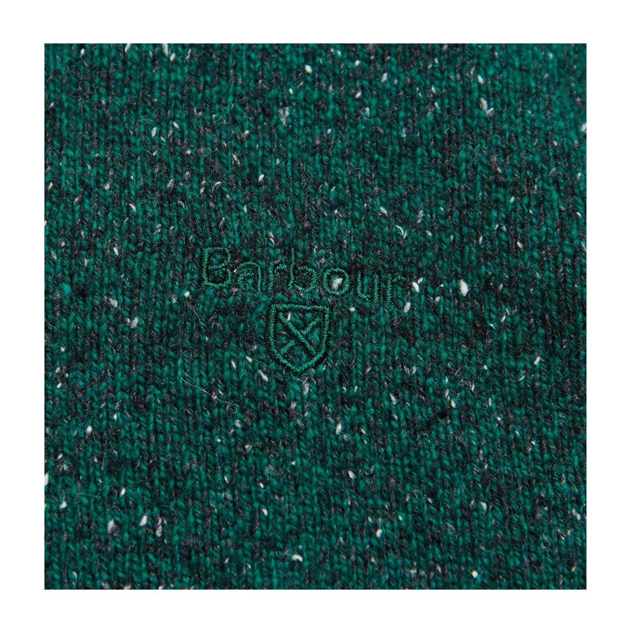 Maglione Barbour Essential Tisbury Verde Melange