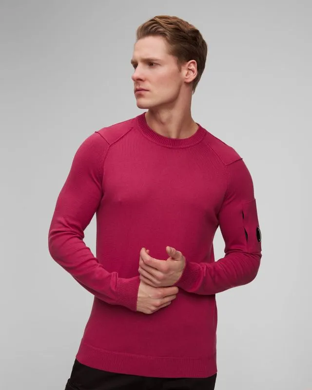 Maglione bordeaux da uomo C.P. Company