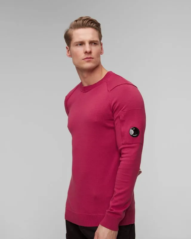 Maglione bordeaux da uomo C.P. Company