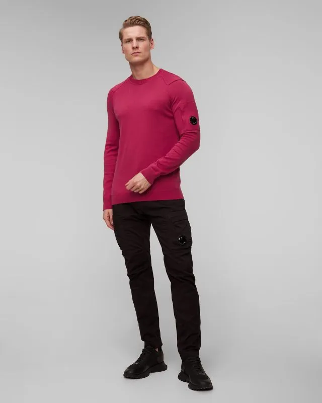 Maglione bordeaux da uomo C.P. Company