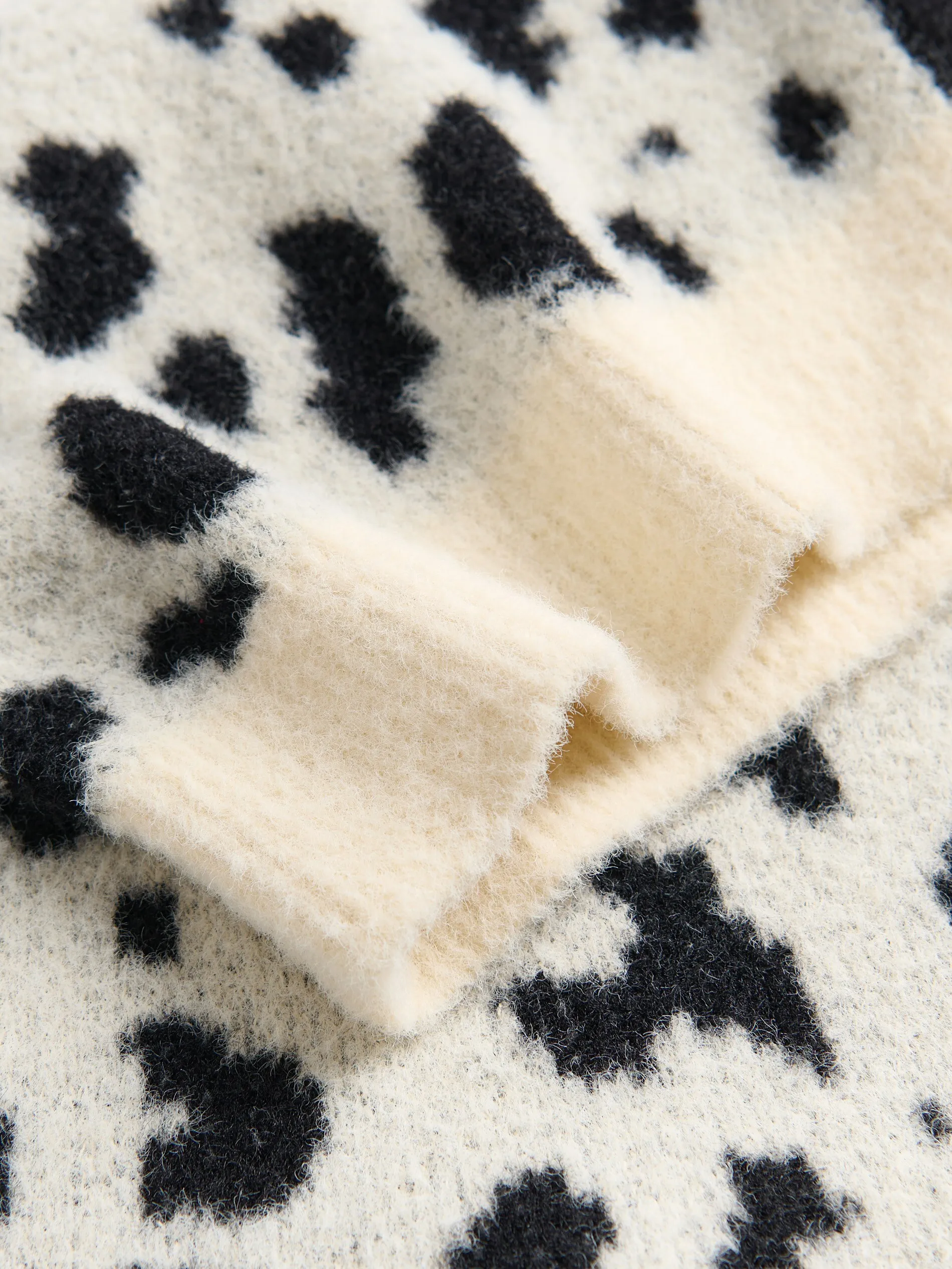 Maglione con motivo animalier