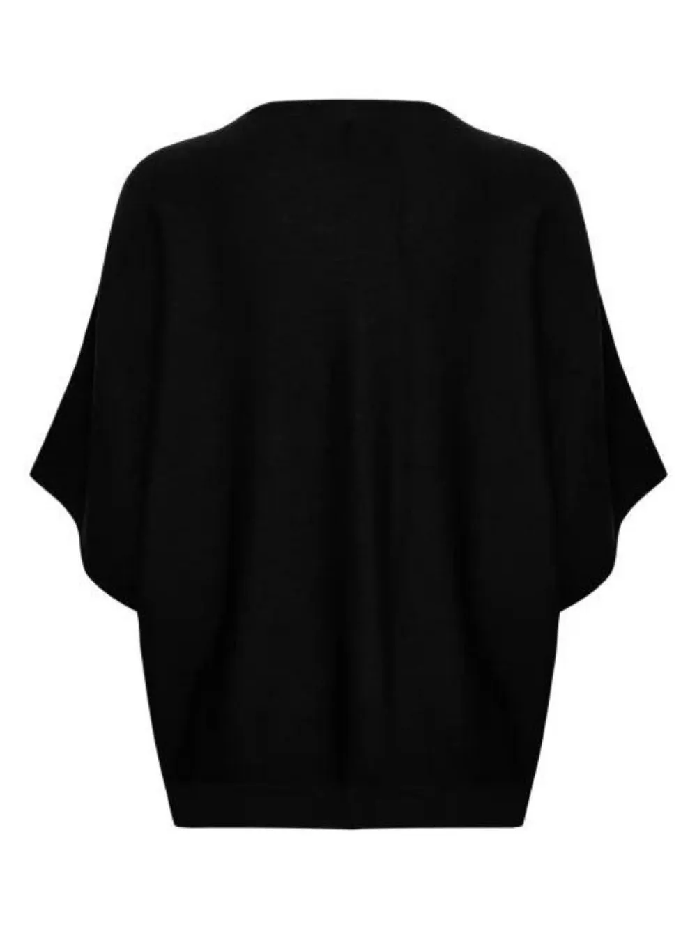 Maglione Donna Nero a tre quarti
