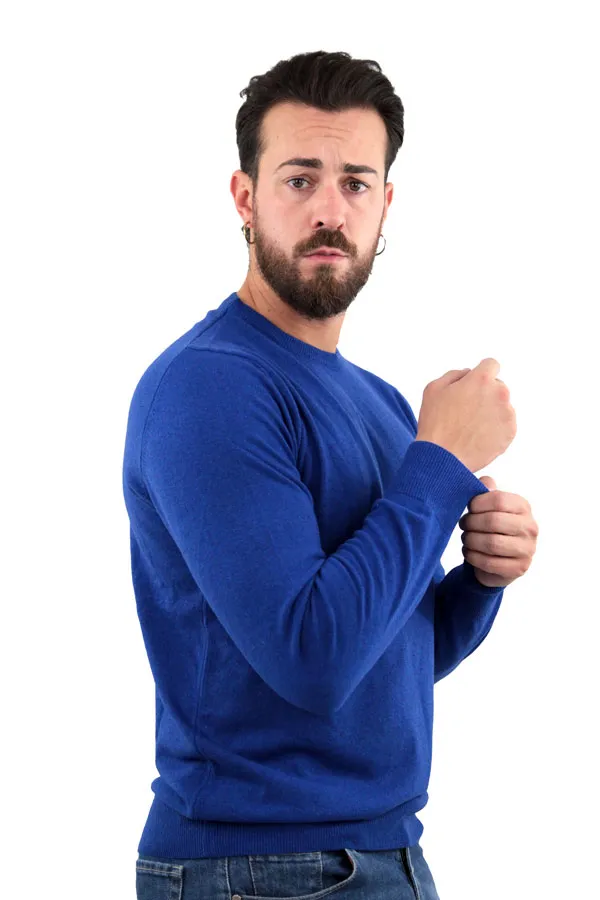 MAGLIONE GIROCOLLO LIAM BLUETTE 