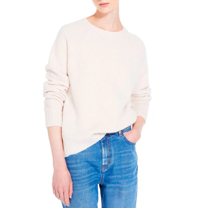 Maglione in cotone e alpaca Ghiacci 