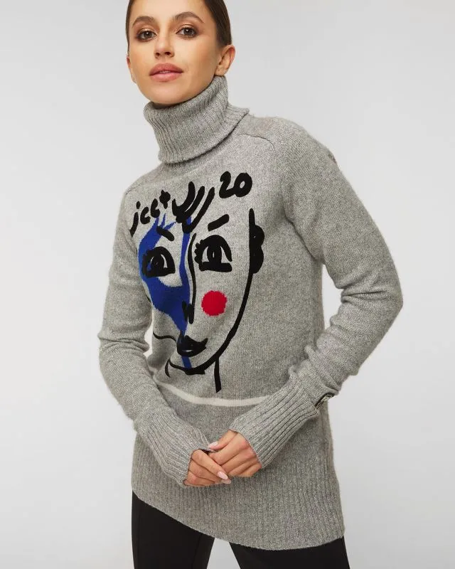Maglione in lana ROSSIGNOL LYNN LONG