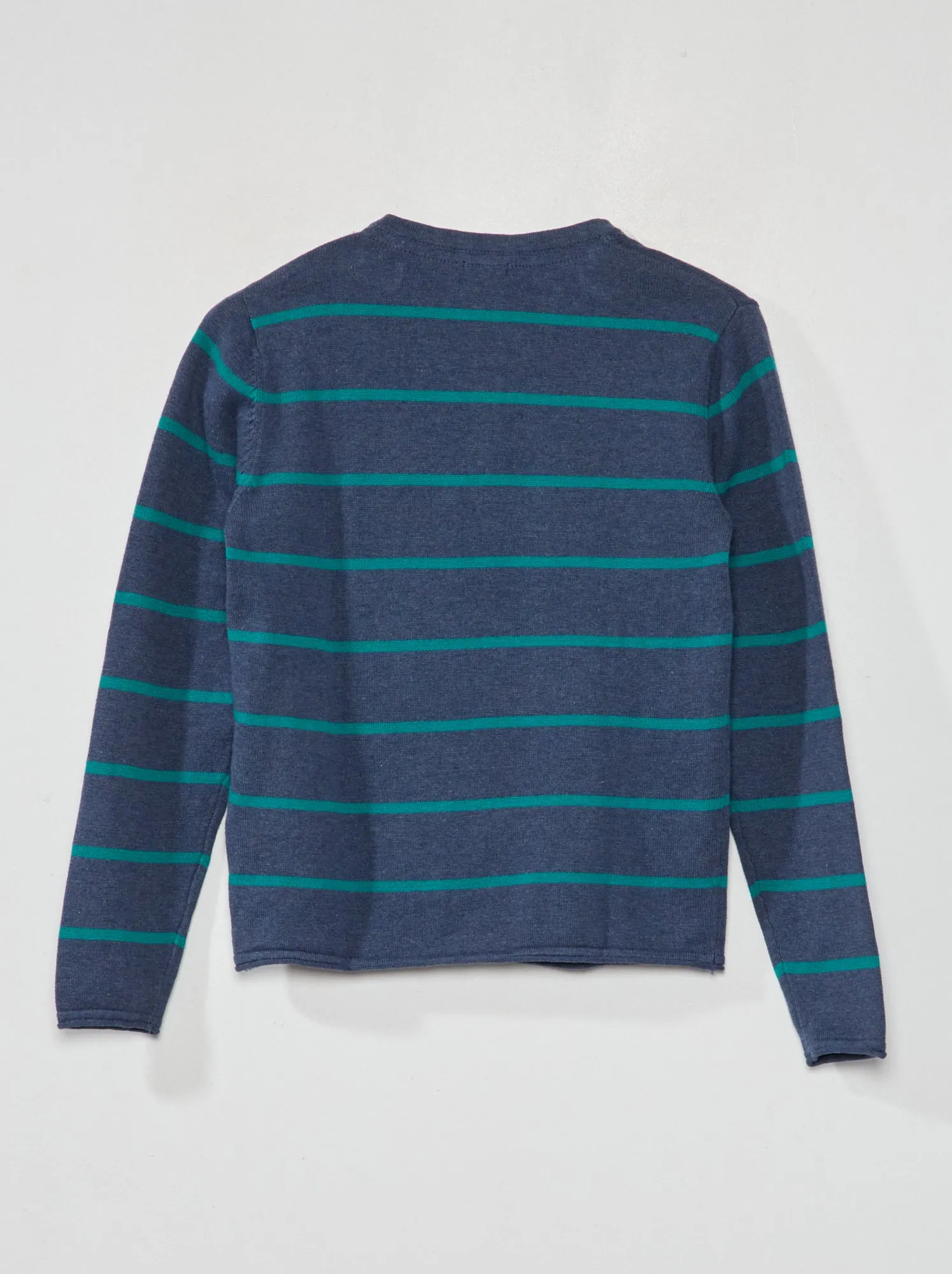 Maglione leggero con collo serafino - VERDE