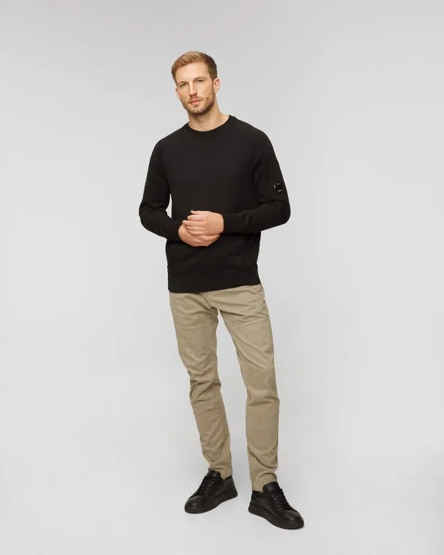 Maglione nero da uomo C.P. Company