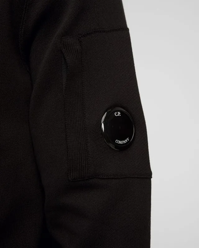 Maglione nero da uomo C.P. Company