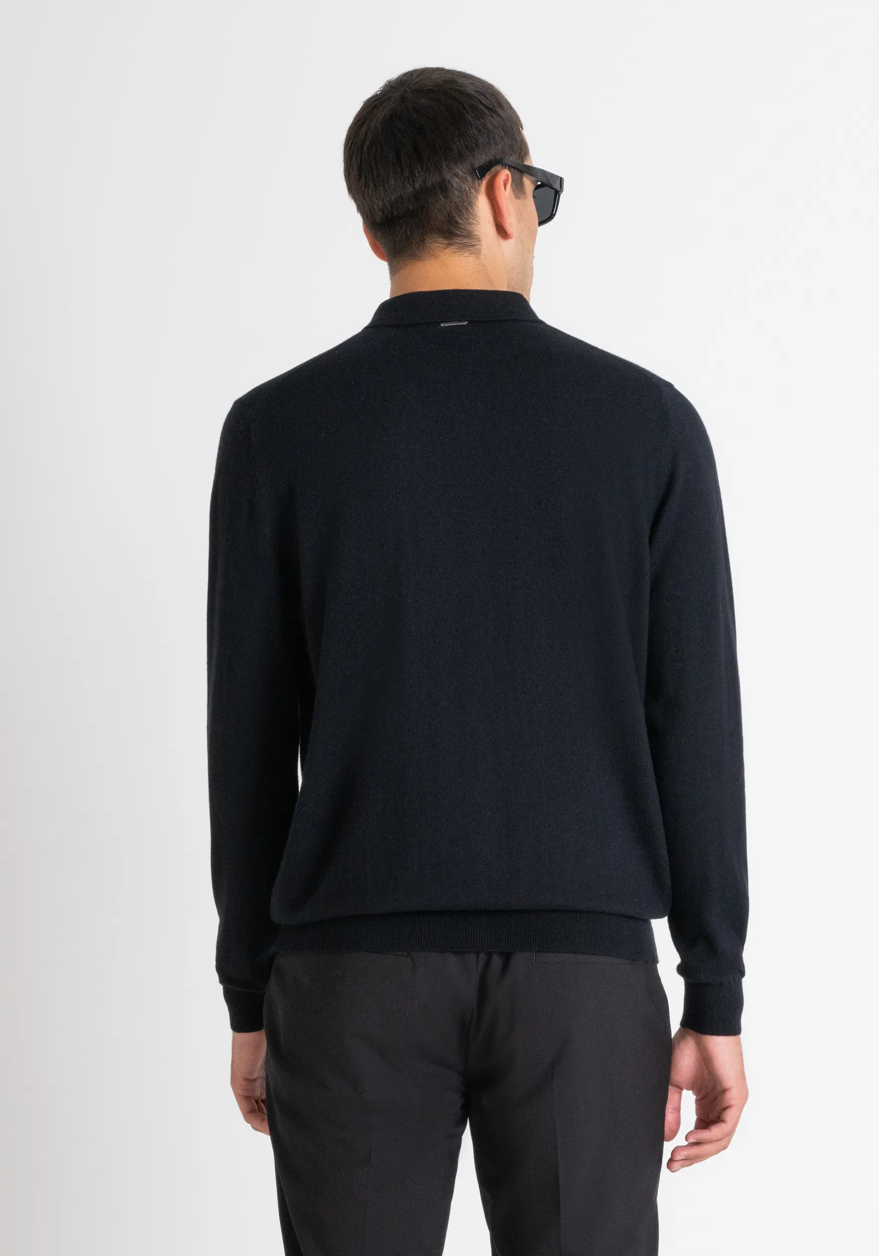 MAGLIONE REGULAR FIT IN MISTO CASHEMERE