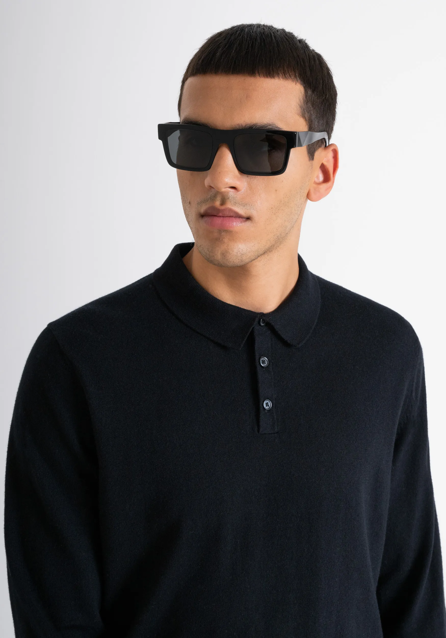 MAGLIONE REGULAR FIT IN MISTO CASHEMERE